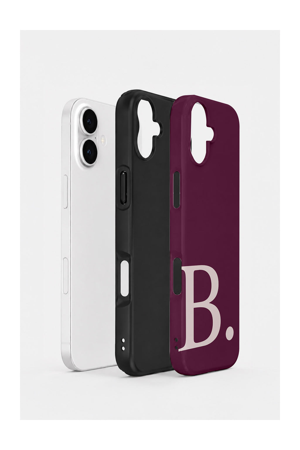 iPhone 16 Vorian Wine Blush B - Standart Katmanlı