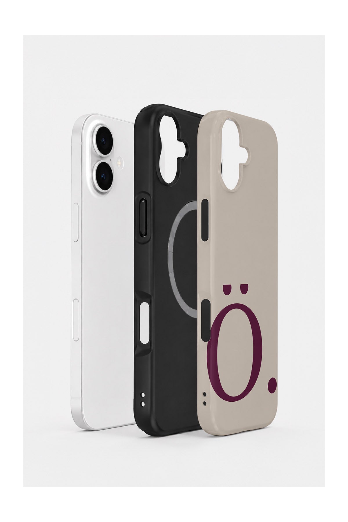iPhone 17 Vorian Greige Wine Ö - MagSafe Katmanlı