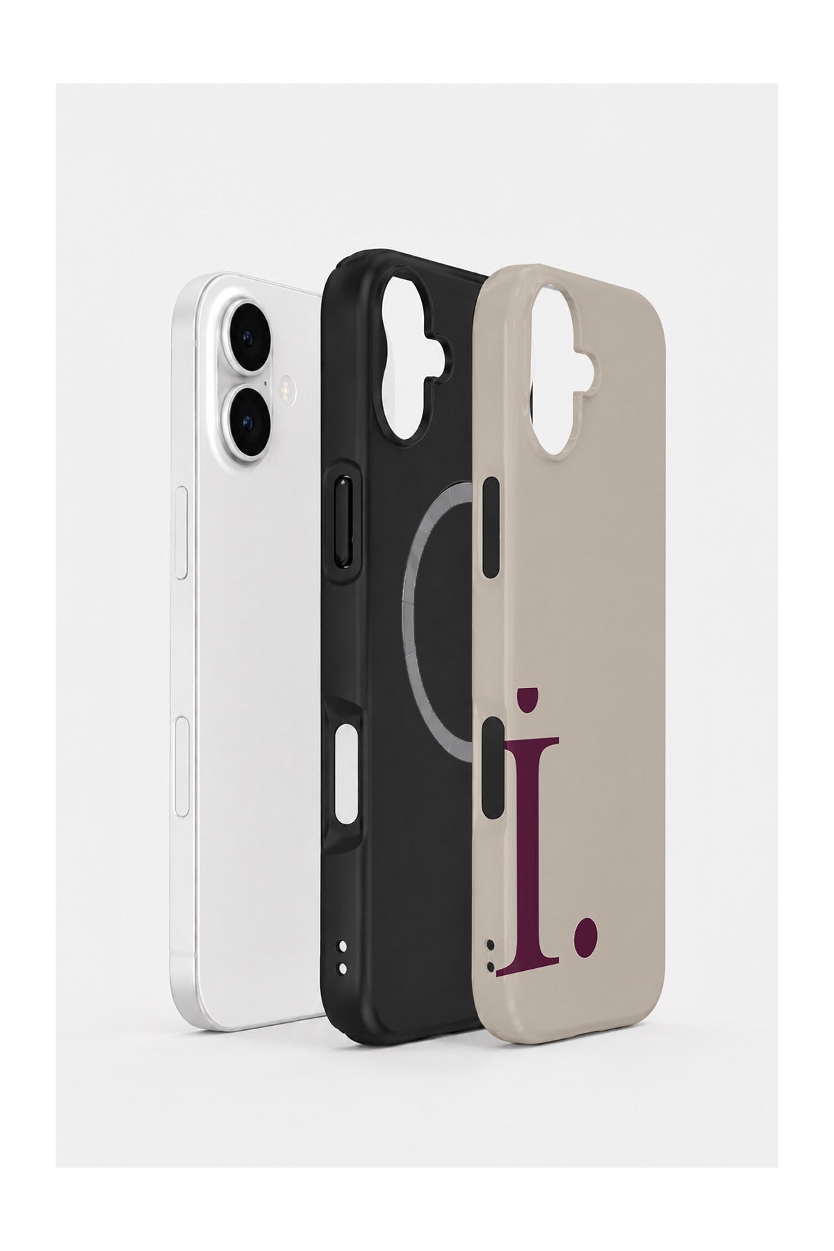 iPhone 16 Vorian Greige Wine İ - MagSafe Katmanlı