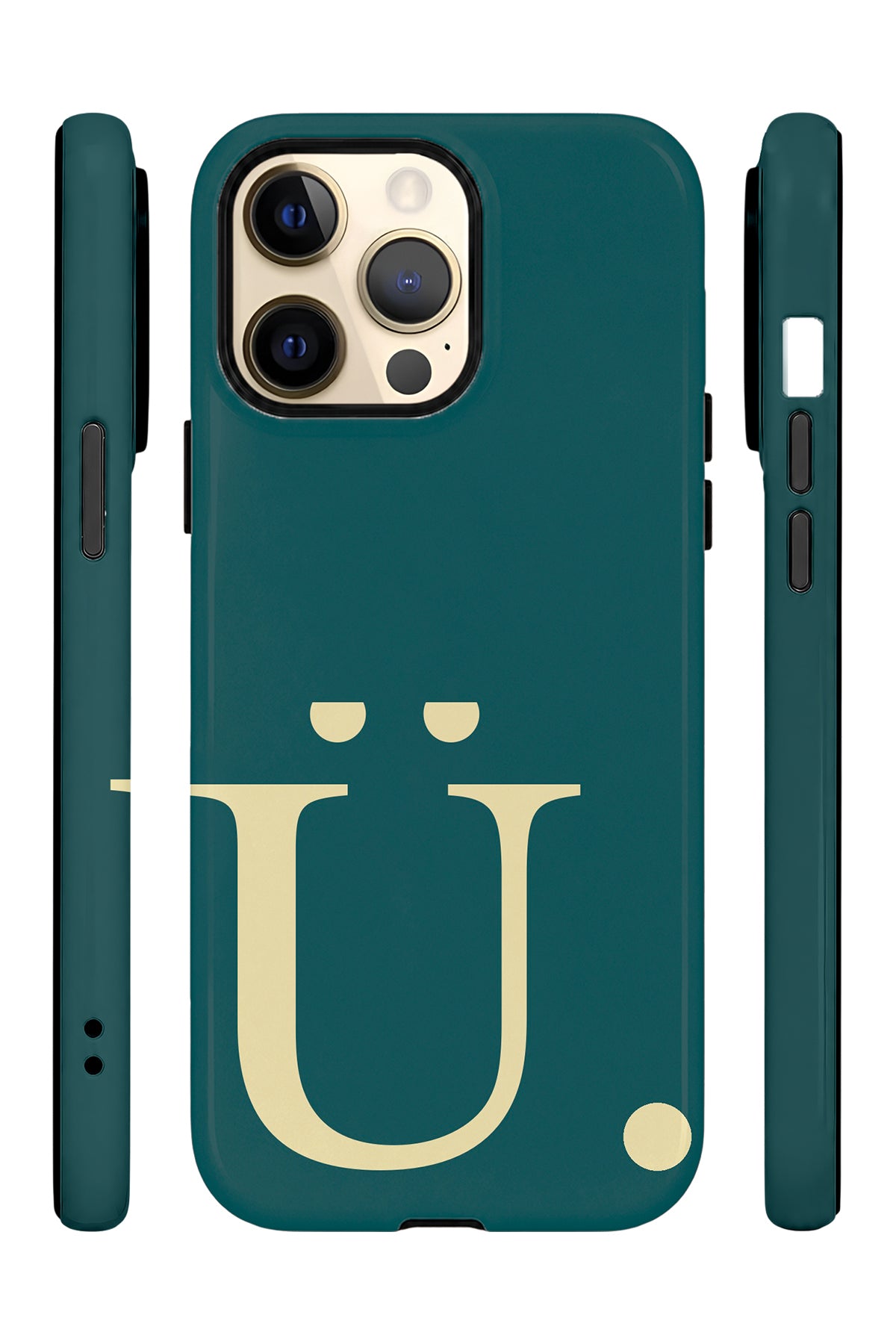 iPhone 12 Pro Vorian Petrol Cream Ü - Yan