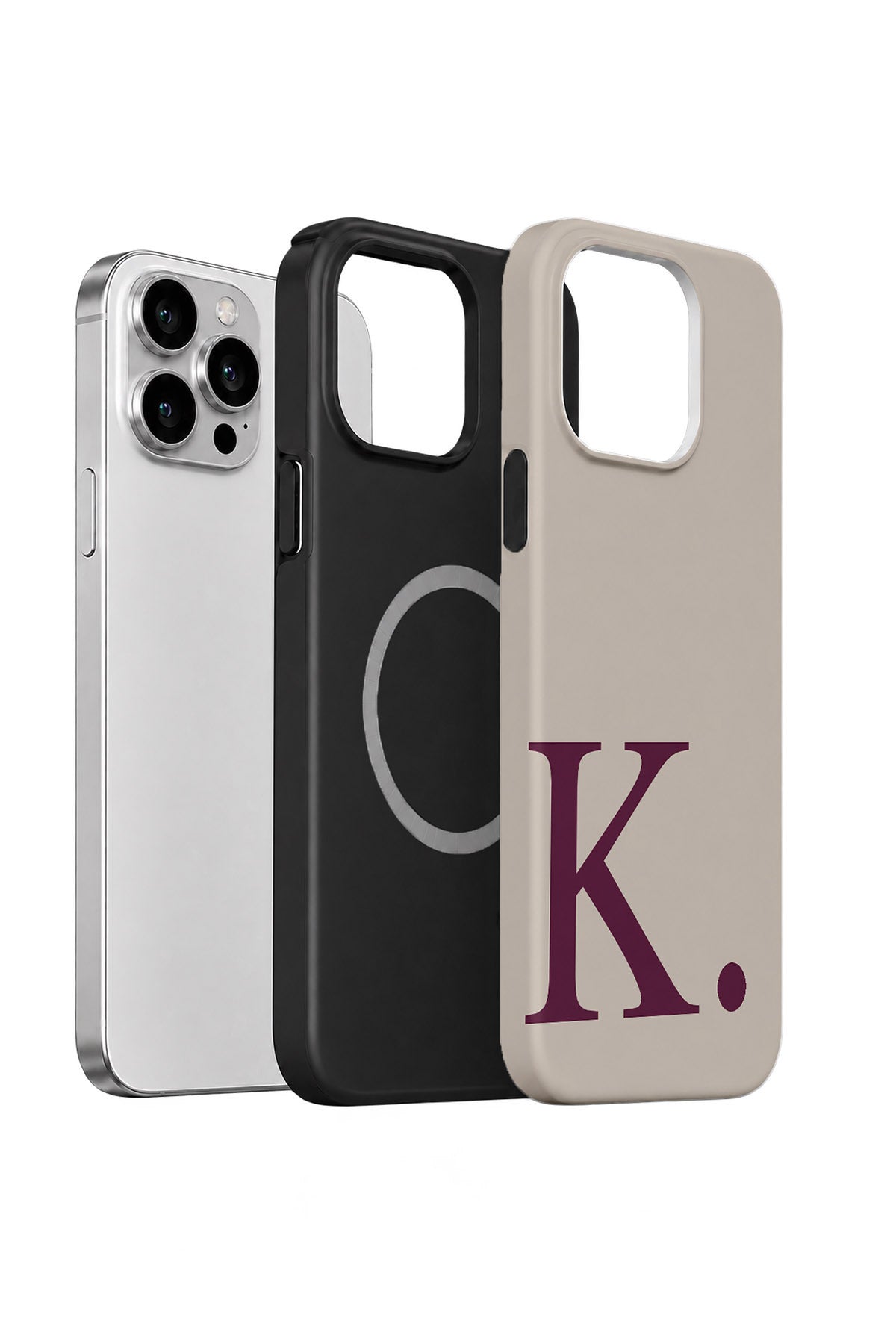 iPhone 13 Pro Max Vorian Greige Wine K - MagSafe Katmanlı