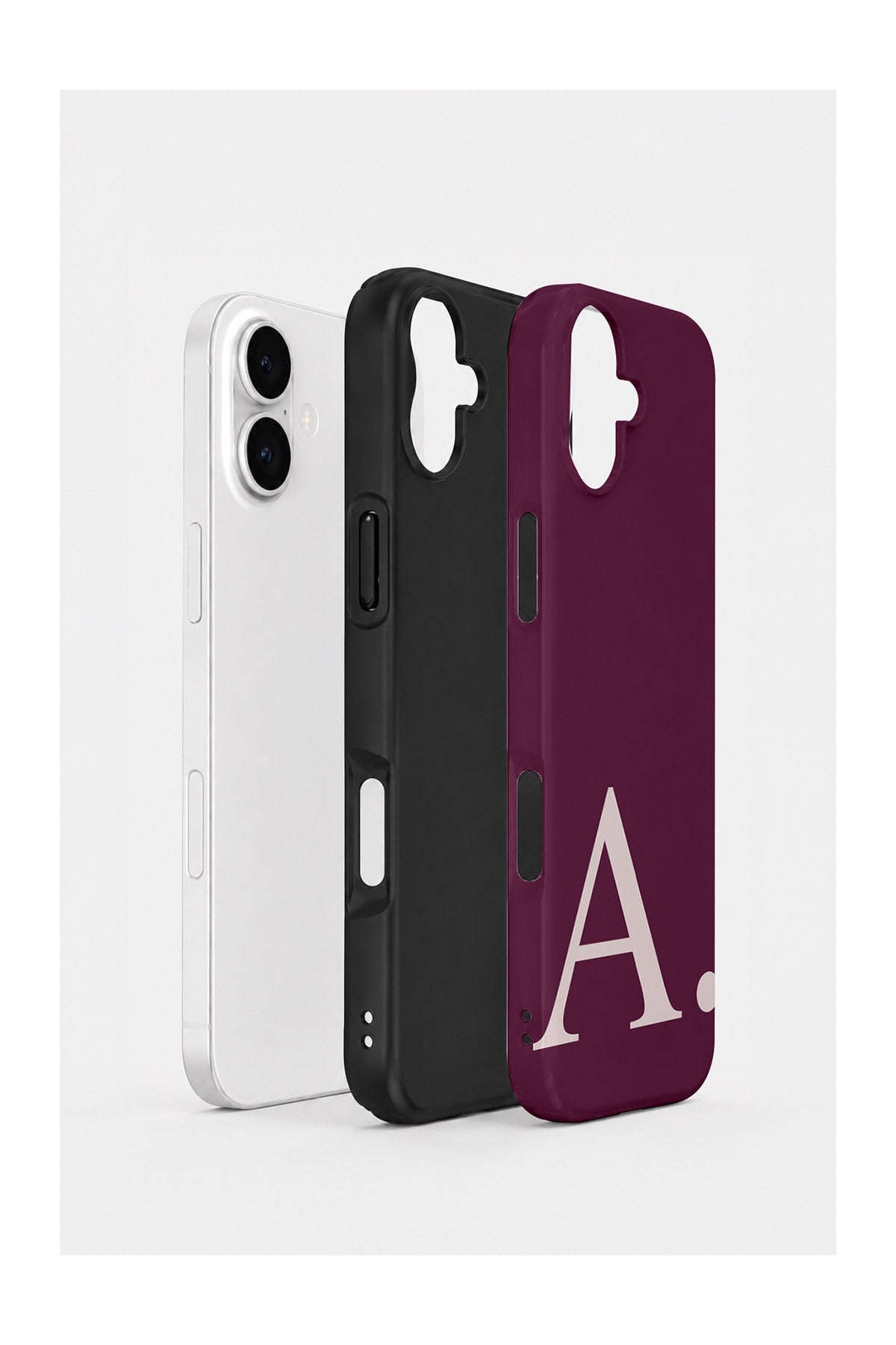 iPhone 16 Plus Vorian Wine Blush A - Standart Katmanlı