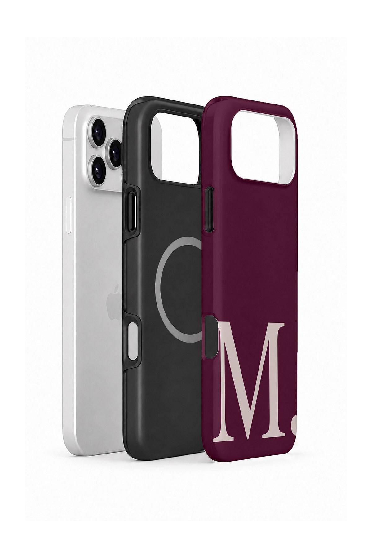 iPhone 18 Pro Max Vorian Wine Blush M - MagSafe Katmanlı