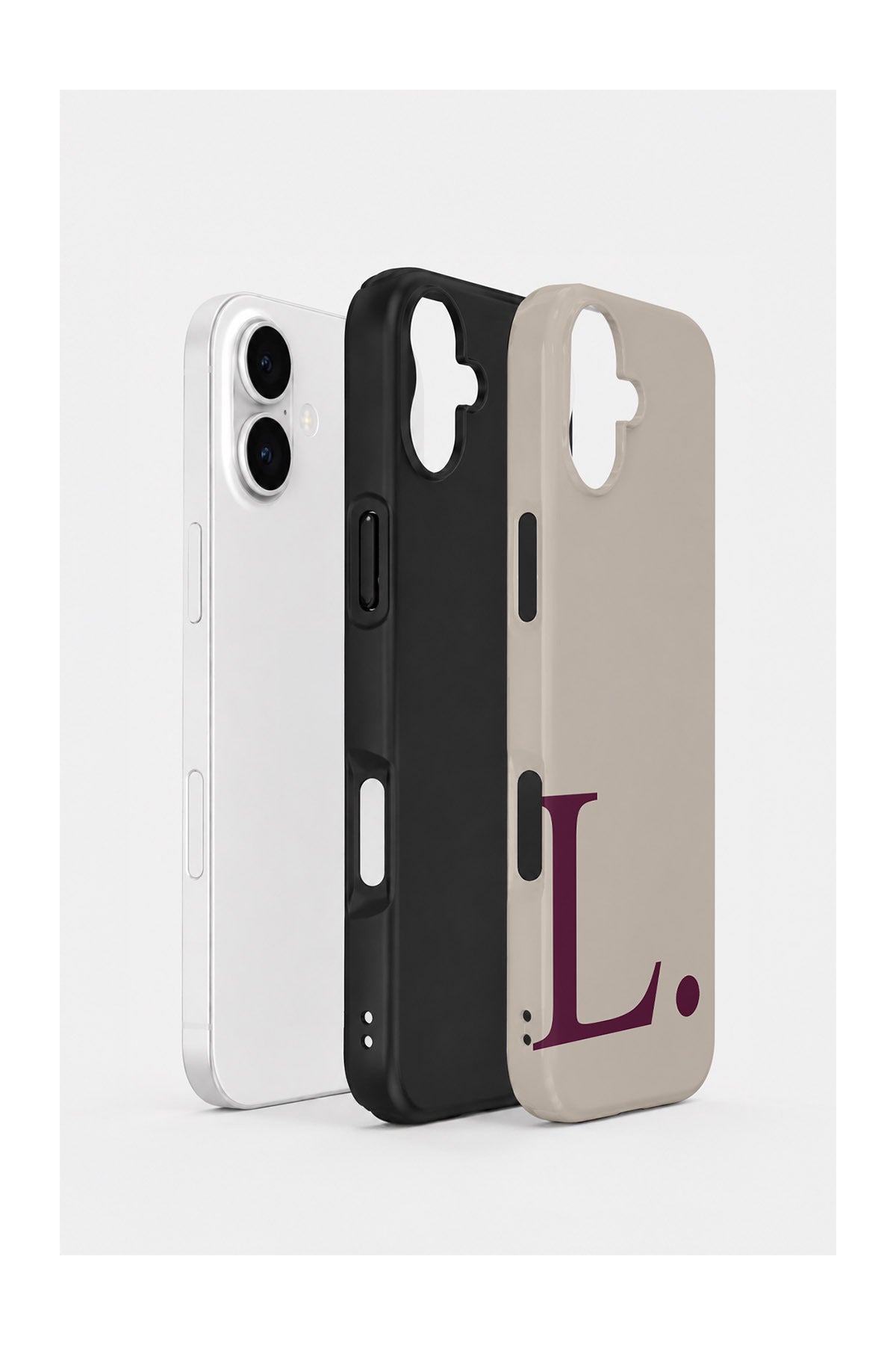 iPhone 16 Plus Vorian Greige Wine L - Standart Katmanlı