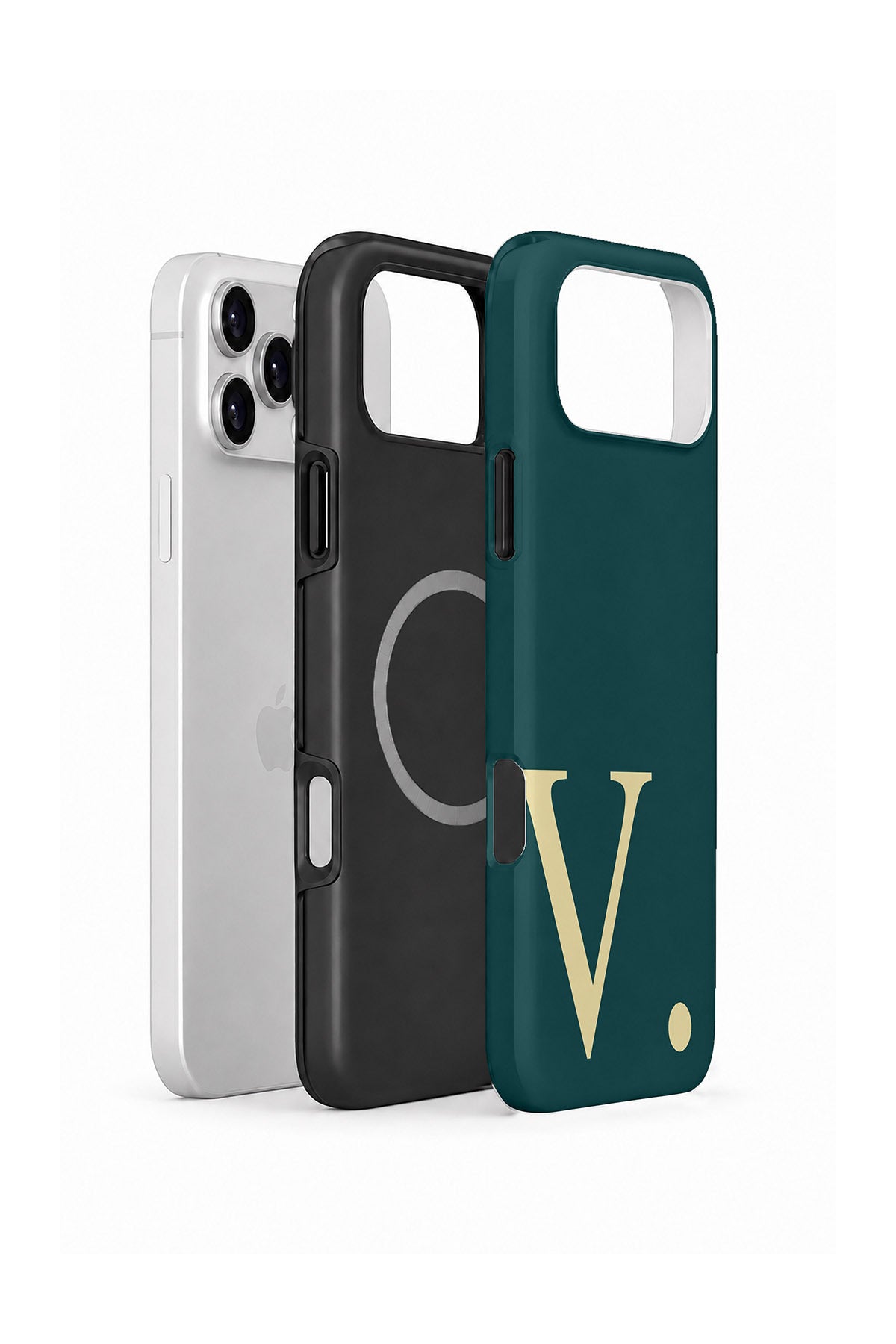iPhone 18 Pro Max Vorian Petrol Cream V - MagSafe Katmanlı
