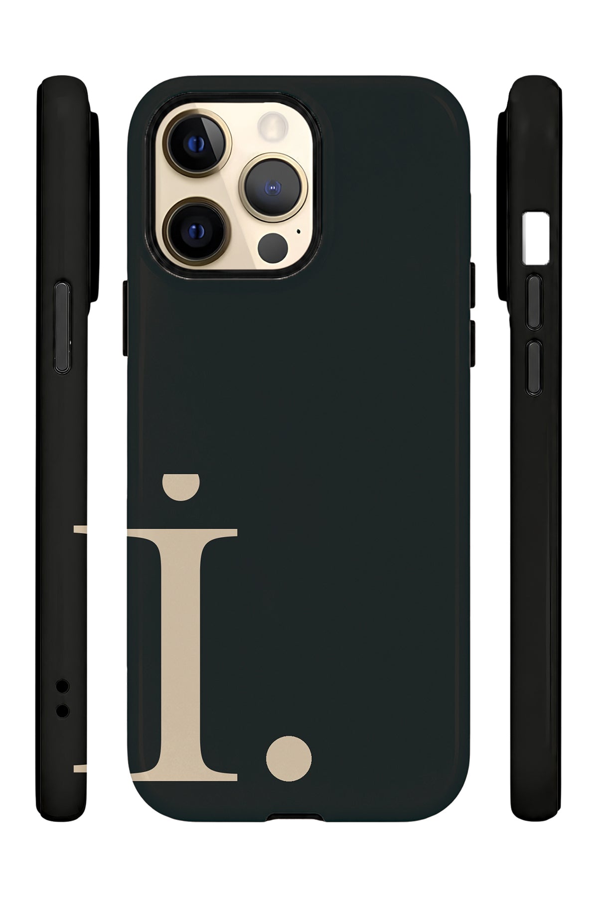 iPhone 12 Pro Max Vorian Noir Beige İ - Yan