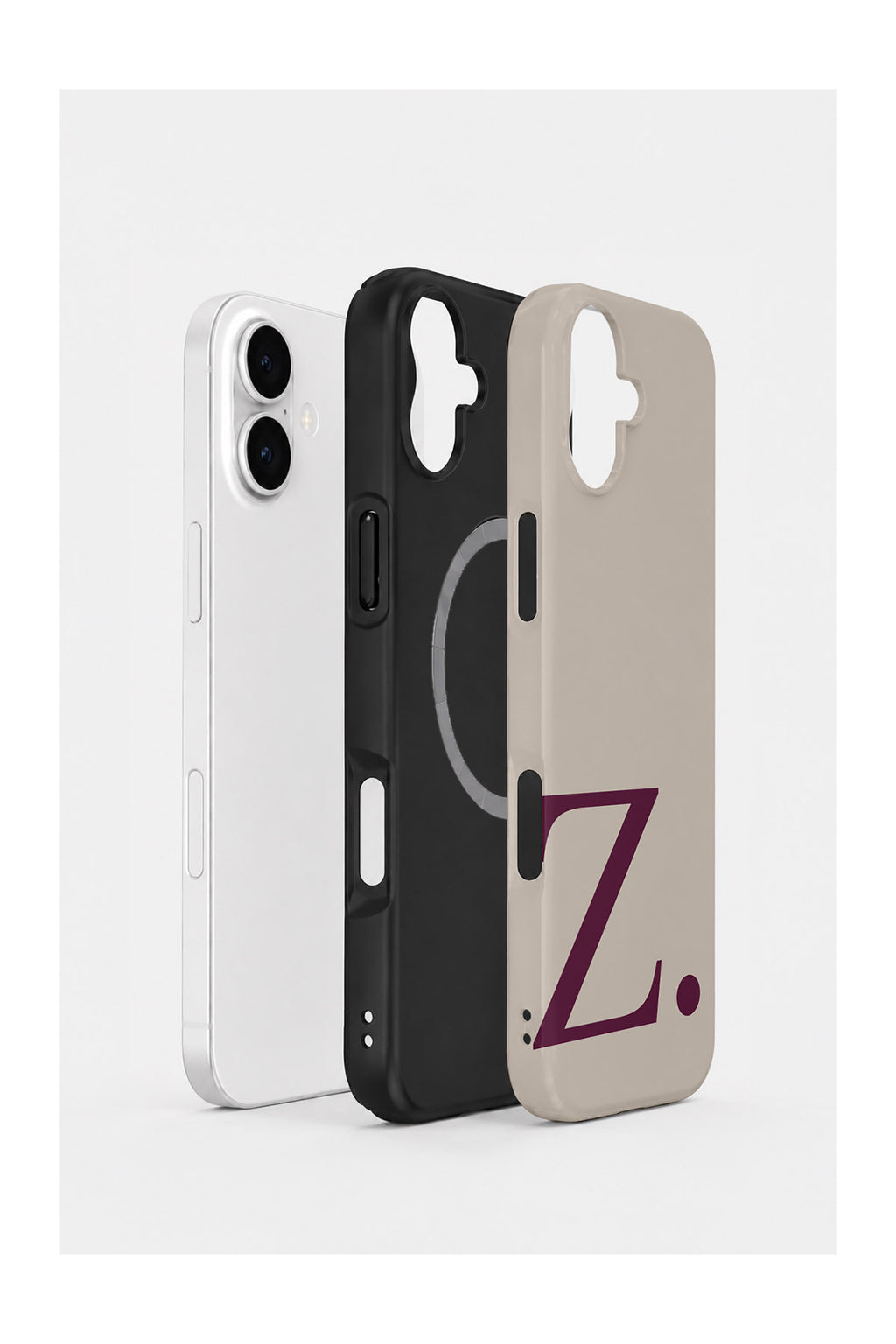 iPhone 17 Vorian Greige Wine Z - MagSafe Katmanlı