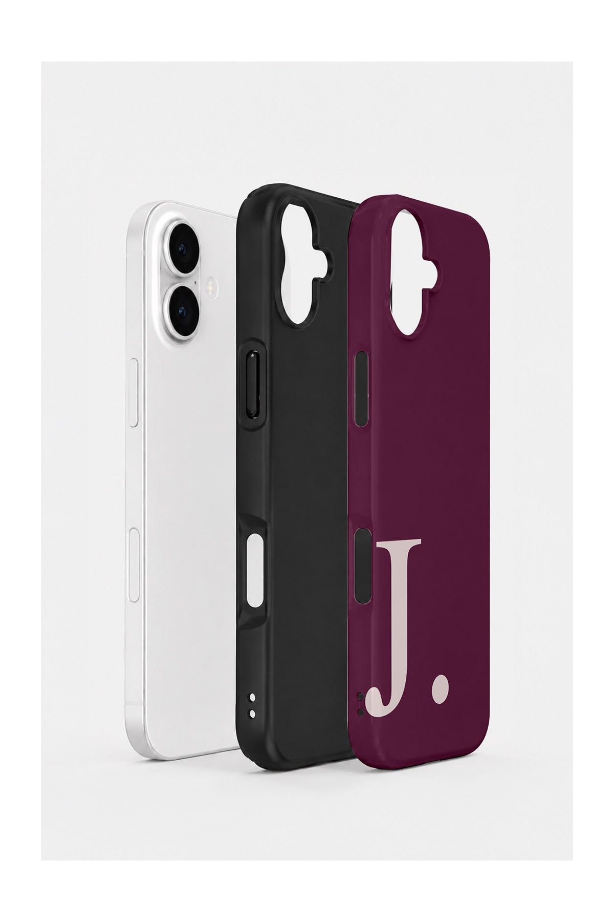 iPhone 16 Plus Vorian Wine Blush J - Standart Katmanlı