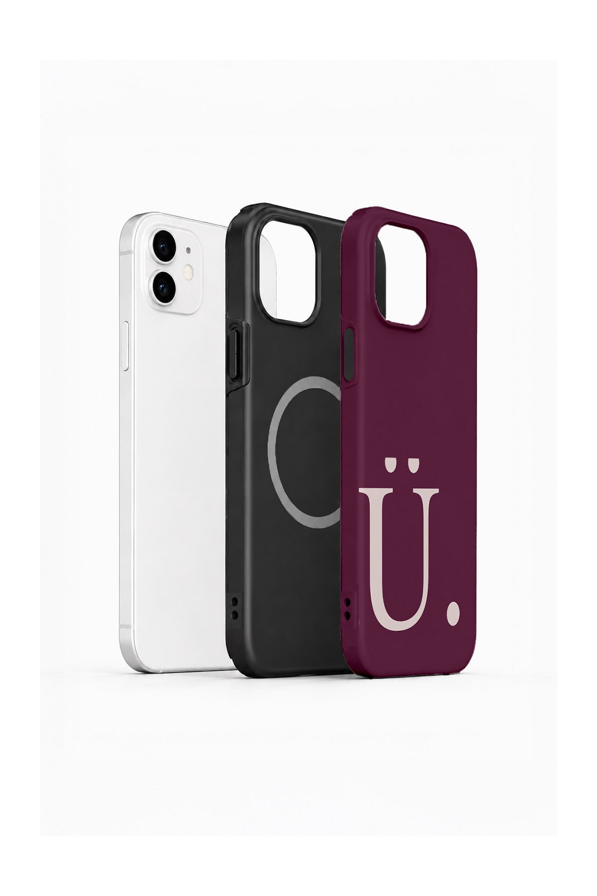 iPhone 12 Vorian Wine Blush Ü - MagSafe Katmanlı