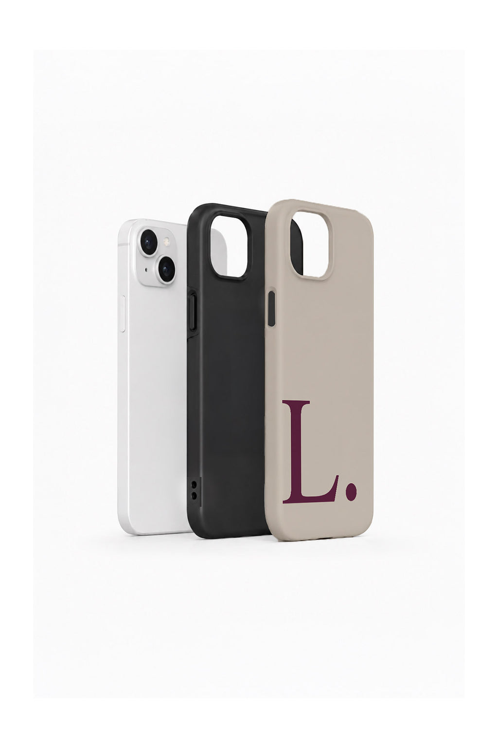 iPhone 14 Vorian Greige Wine L - Standart Katmanlı