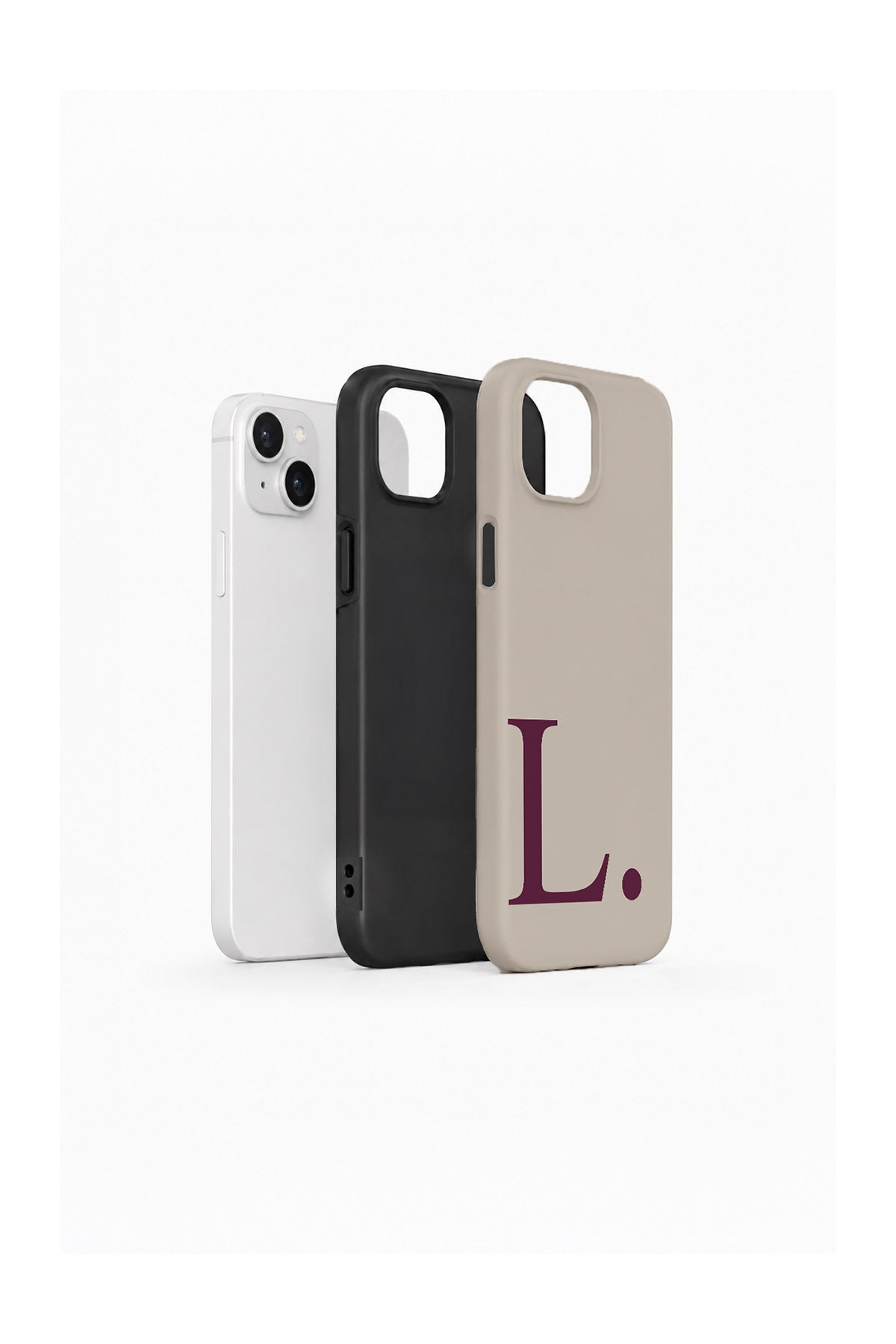 iPhone 14 Vorian Greige Wine L - Standart Katmanlı