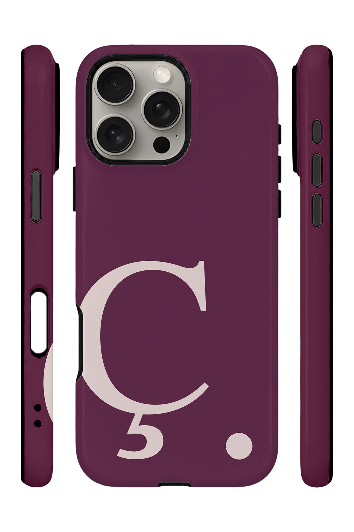 iPhone 16 Pro Vorian Wine Blush Ç - Yan