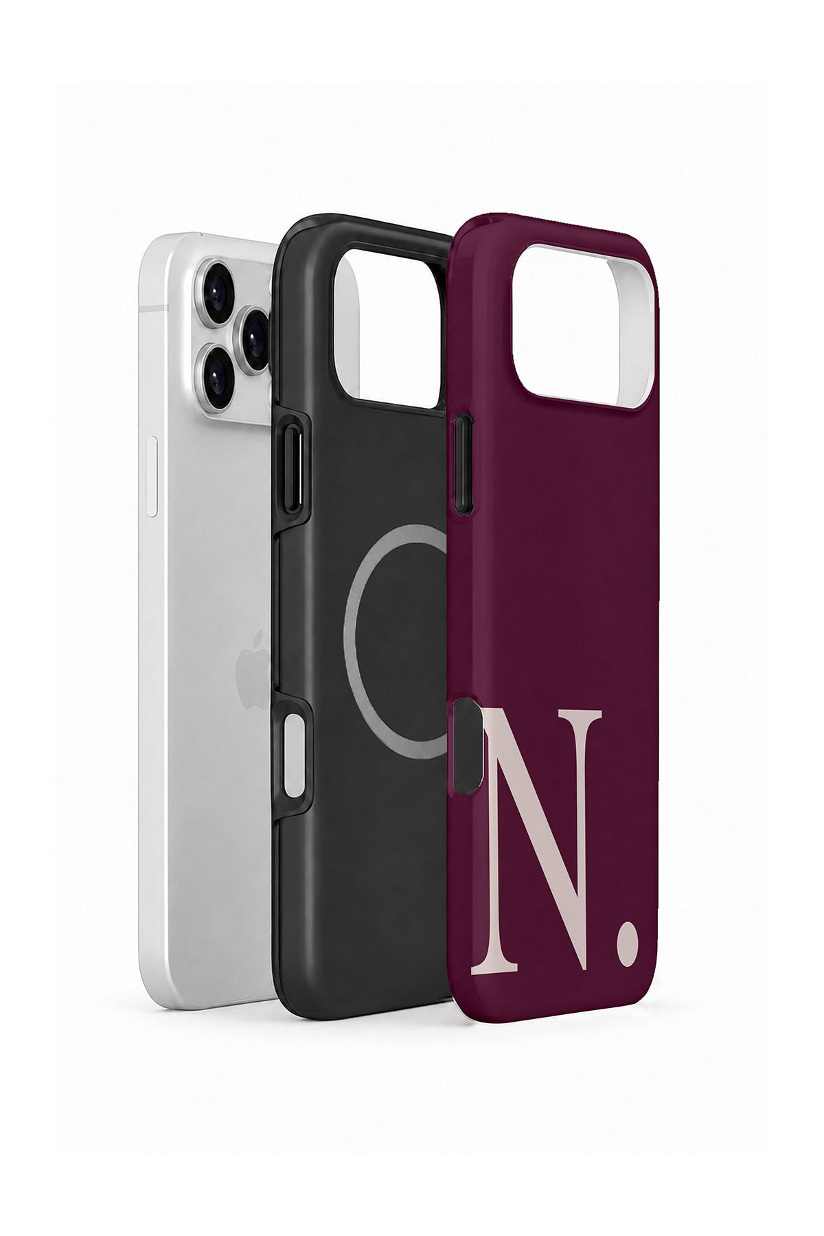 iPhone 18 Pro Max Vorian Wine Blush N - MagSafe Katmanlı