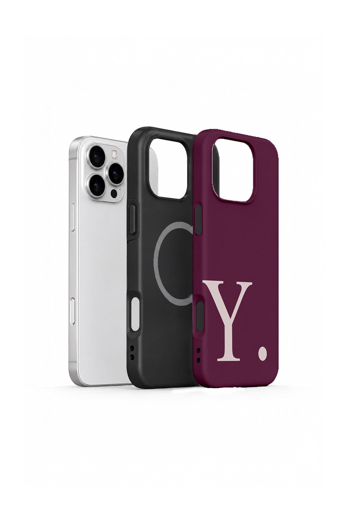 iPhone 16 Pro Max Vorian Wine Blush Y - MagSafe Katmanlı