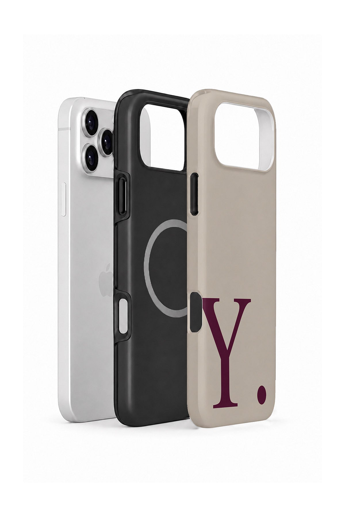 iPhone 18 Pro Vorian Greige Wine Y - MagSafe Katmanlı