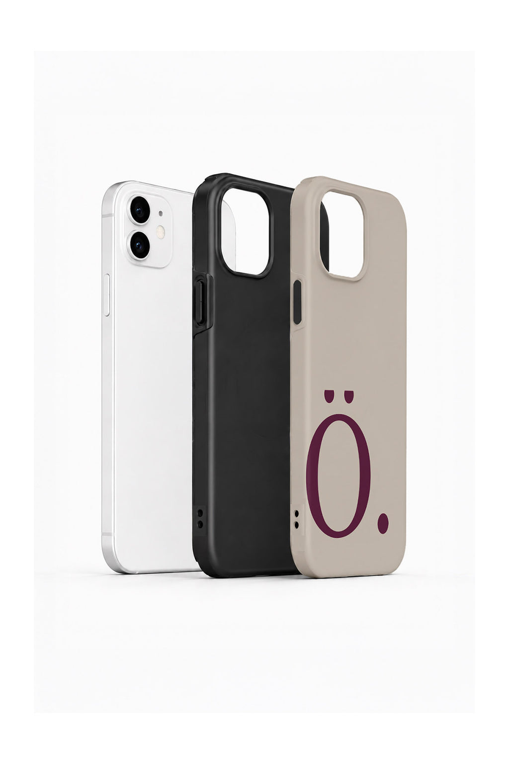iPhone 12 Vorian Greige Wine Ö - Standart Katmanlı