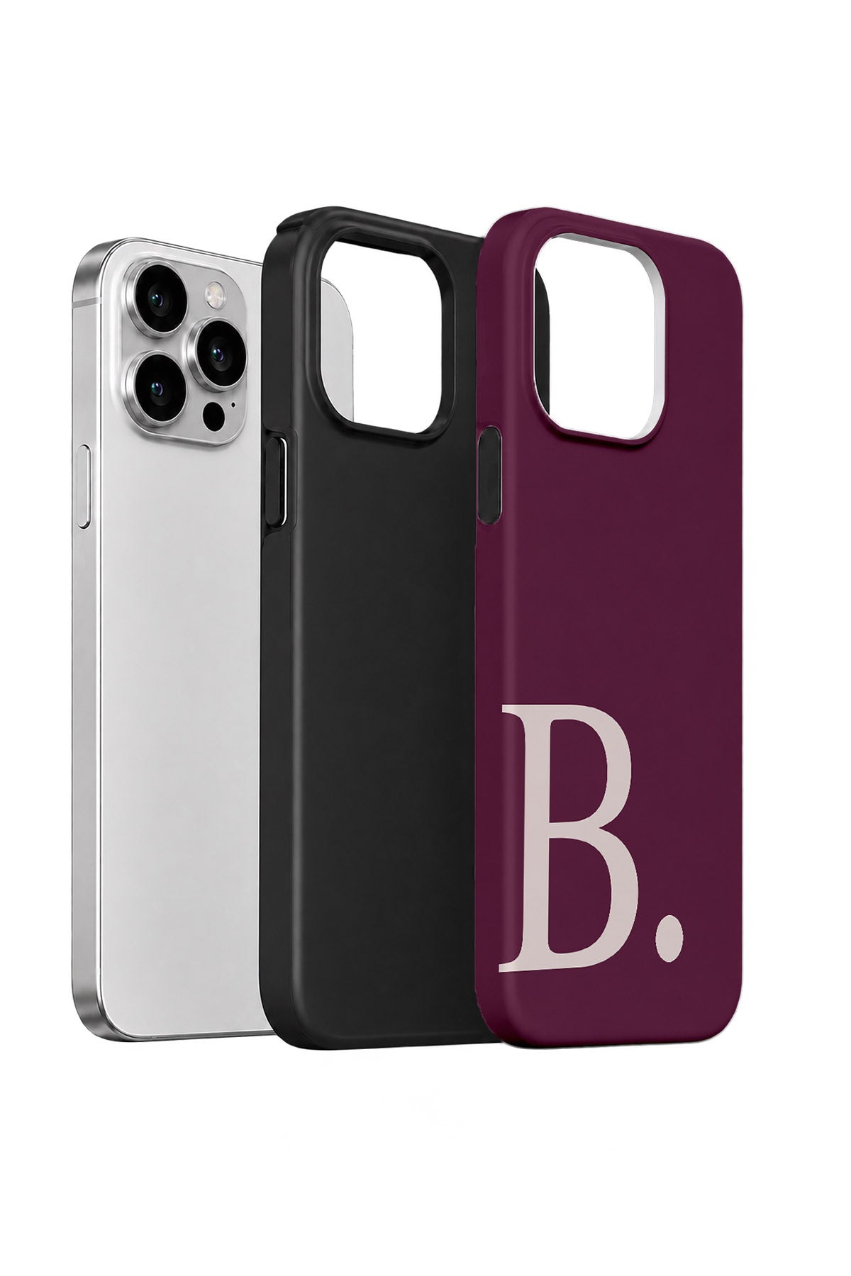 iPhone 12 Pro Max Vorian Wine Blush B - Standart Katmanlı
