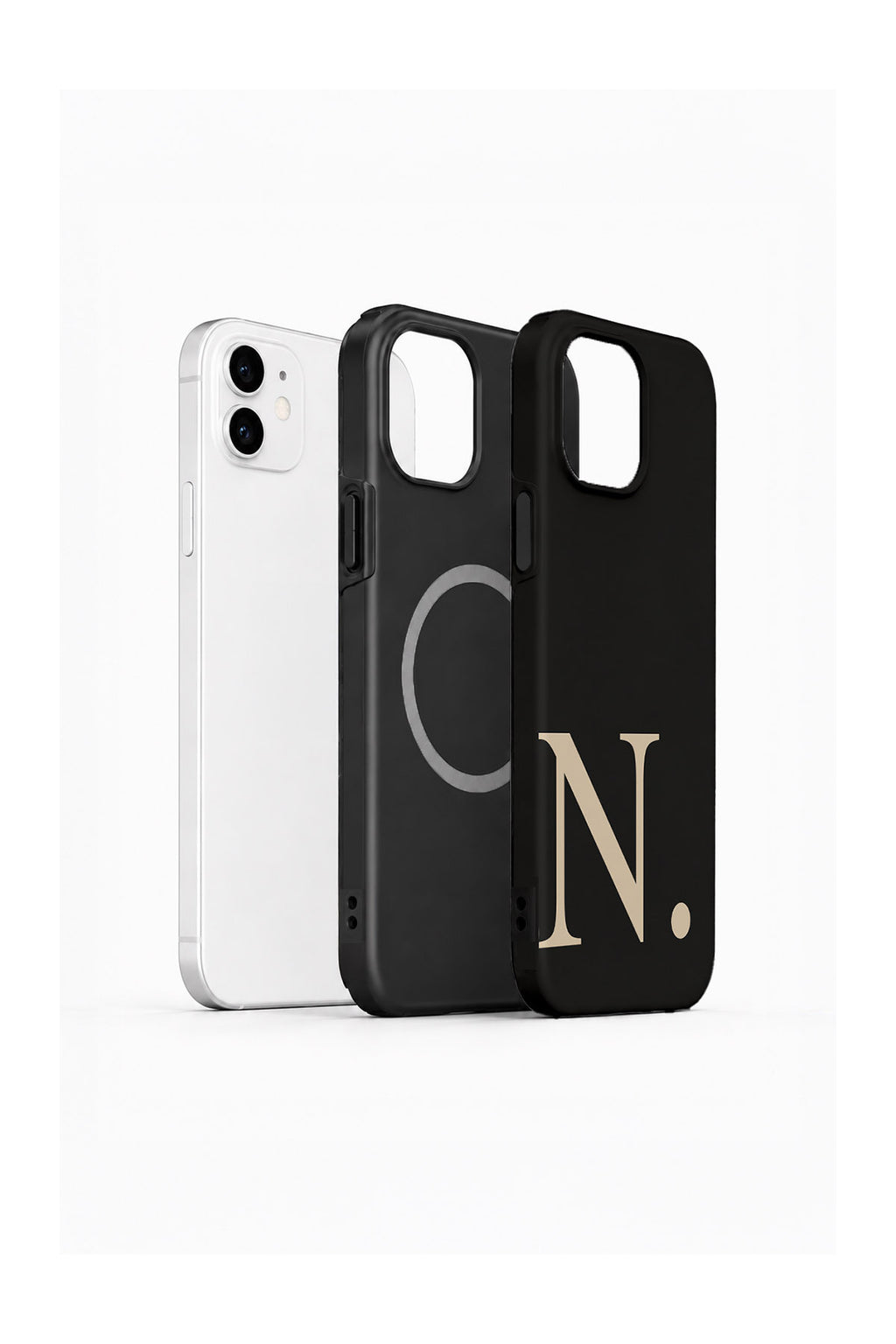 iPhone 12 Vorian Noir Beige N - MagSafe Katmanlı
