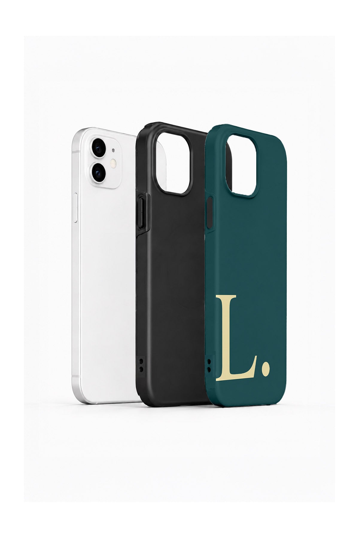 iPhone 12 Vorian Petrol Cream L - Standart Katmanlı