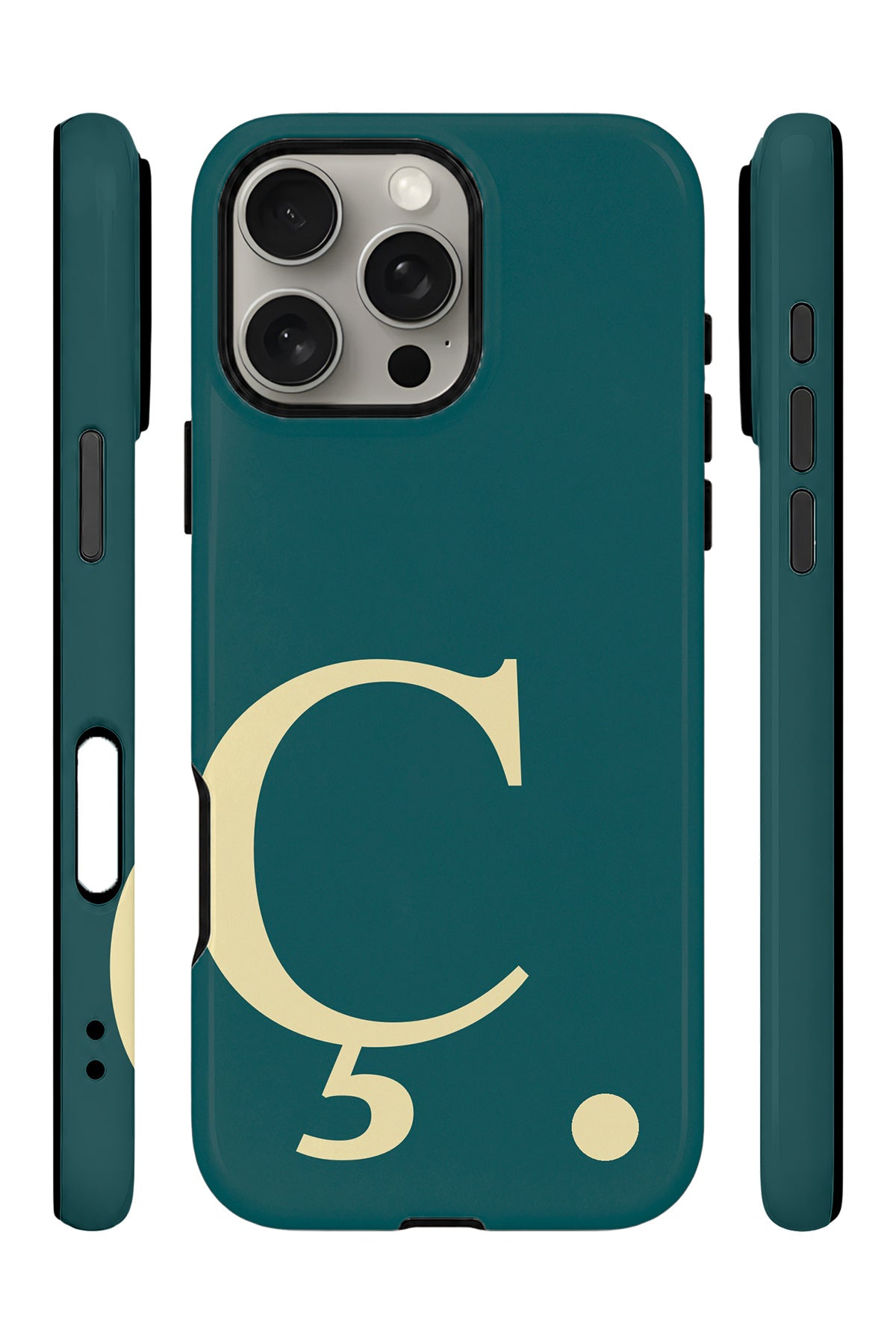 iPhone 16 Pro Vorian Petrol Cream Ç - Yan