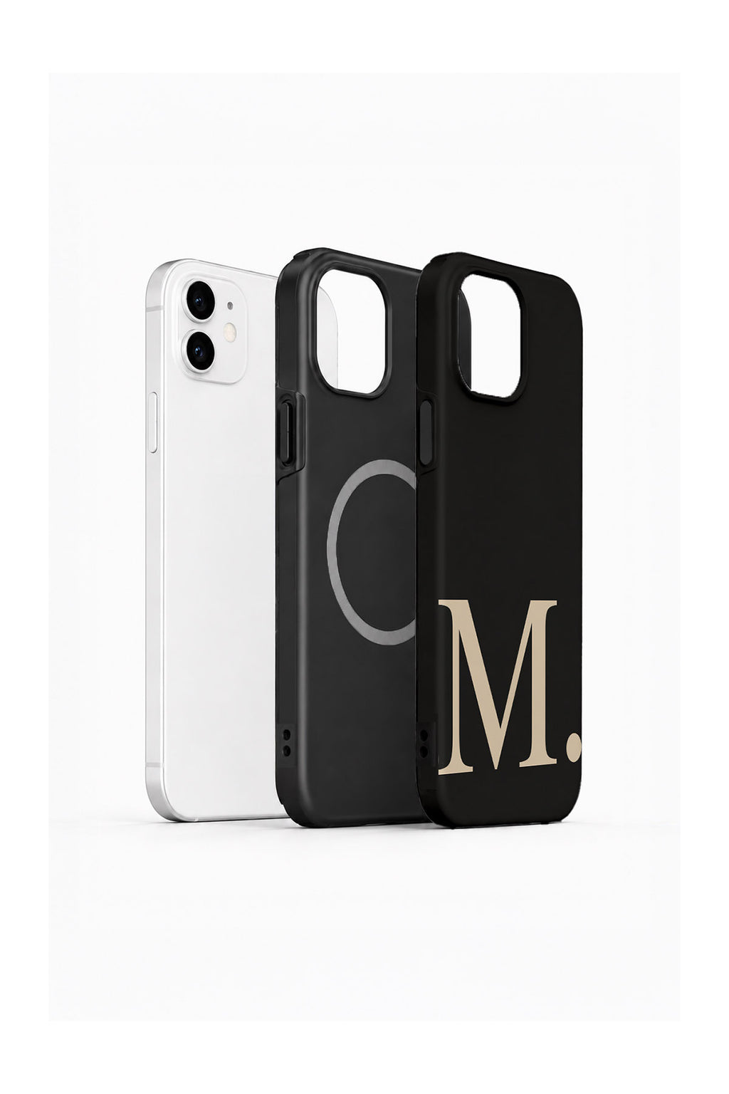 iPhone 12 Vorian Noir Beige M - MagSafe Katmanlı