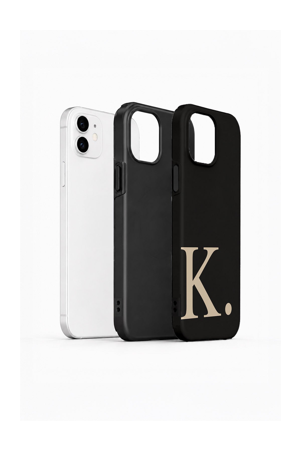 iPhone 12 Vorian Noir Beige K - Standart Katmanlı
