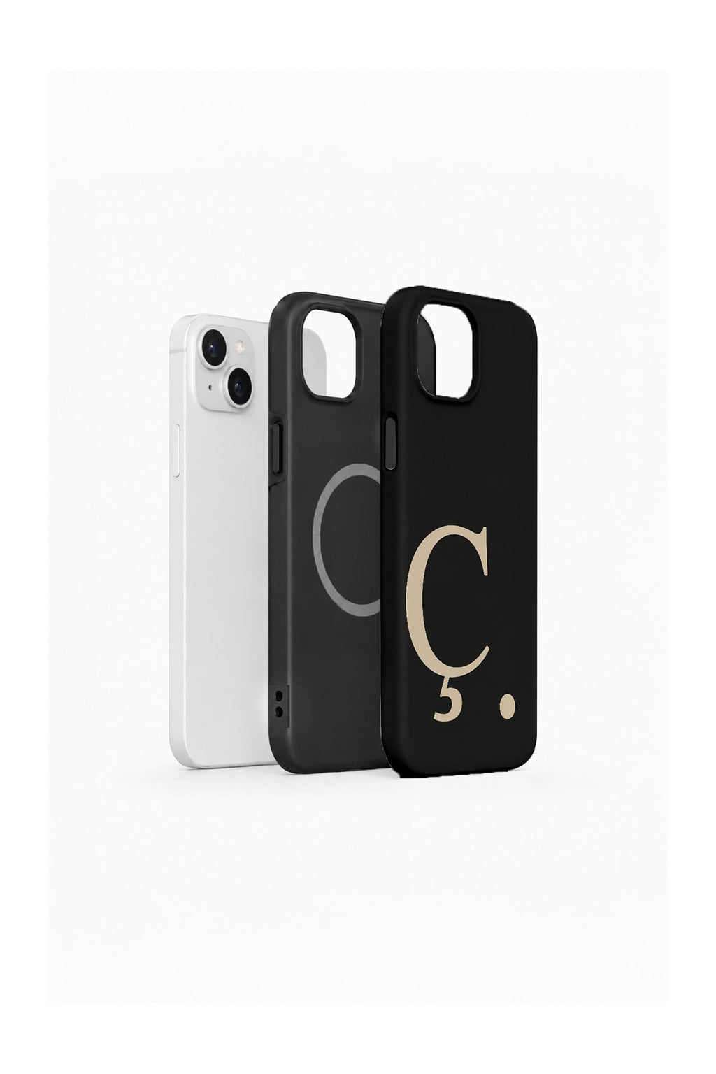 iPhone 15 Plus Vorian Noir Beige Ç - MagSafe Katmanlı