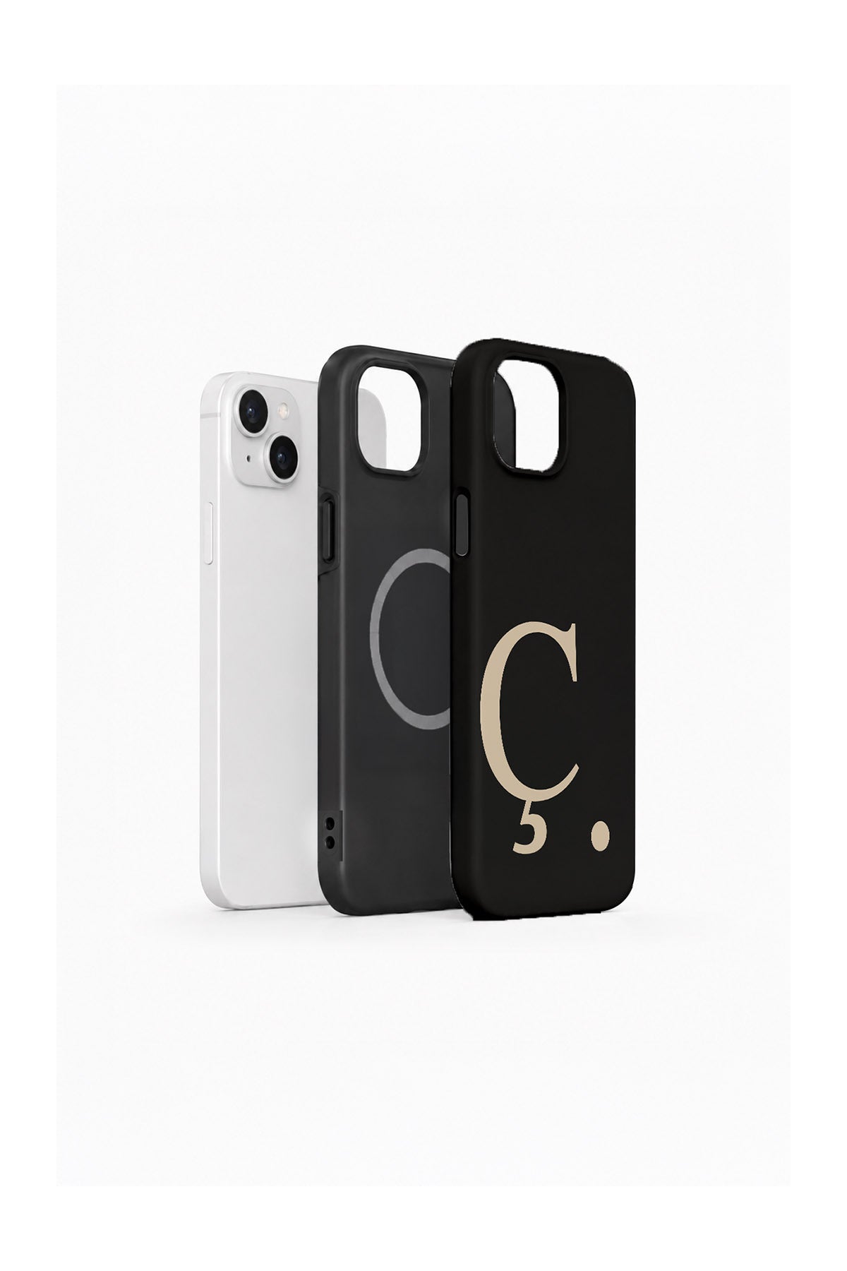 iPhone 15 Plus Vorian Noir Beige Ç - MagSafe Katmanlı