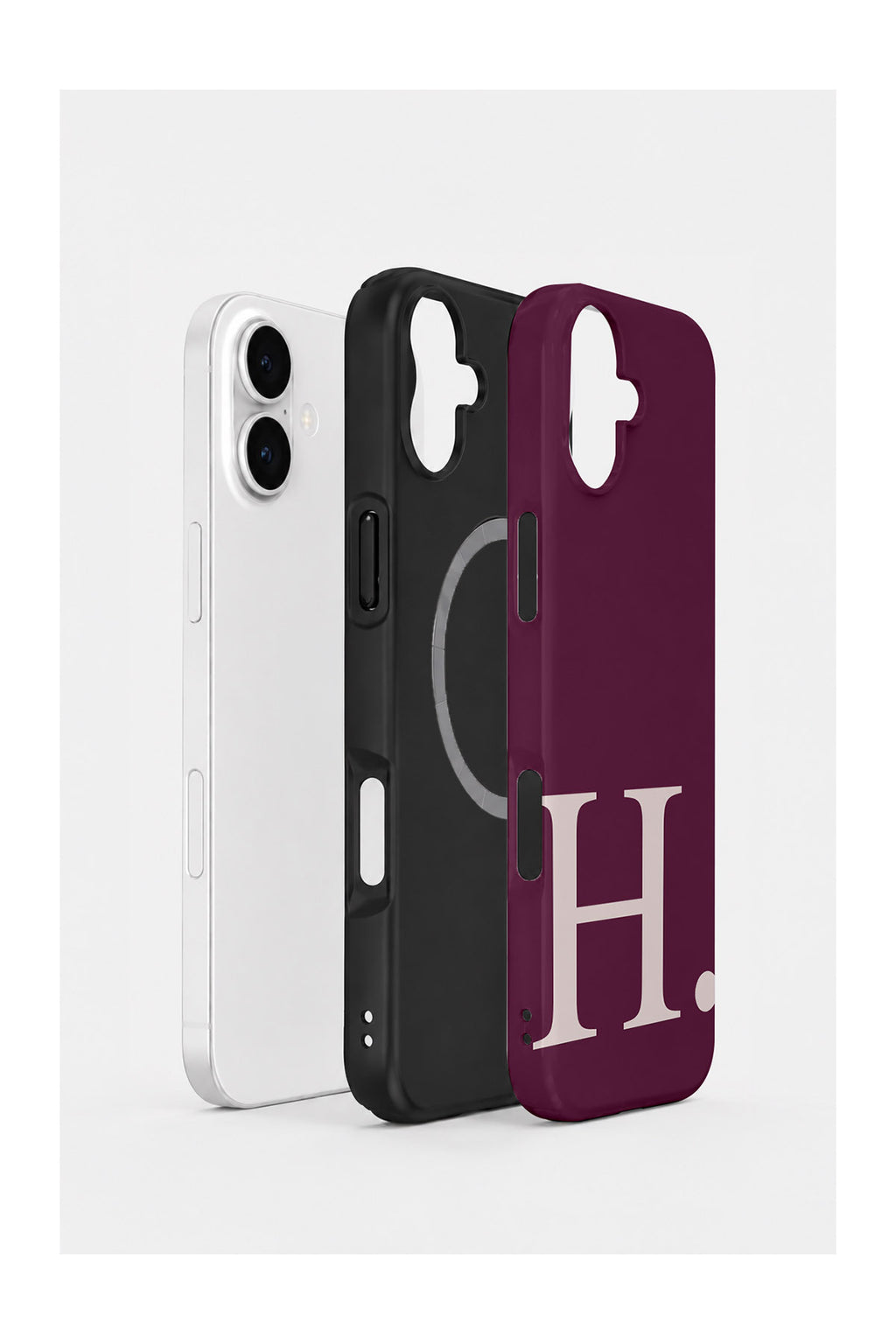 iPhone 16 Plus Vorian Wine Blush H - MagSafe Katmanlı