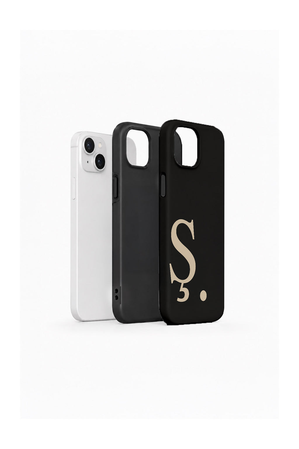 iPhone 15 Plus Vorian Noir Beige Ş - Standart Katmanlı