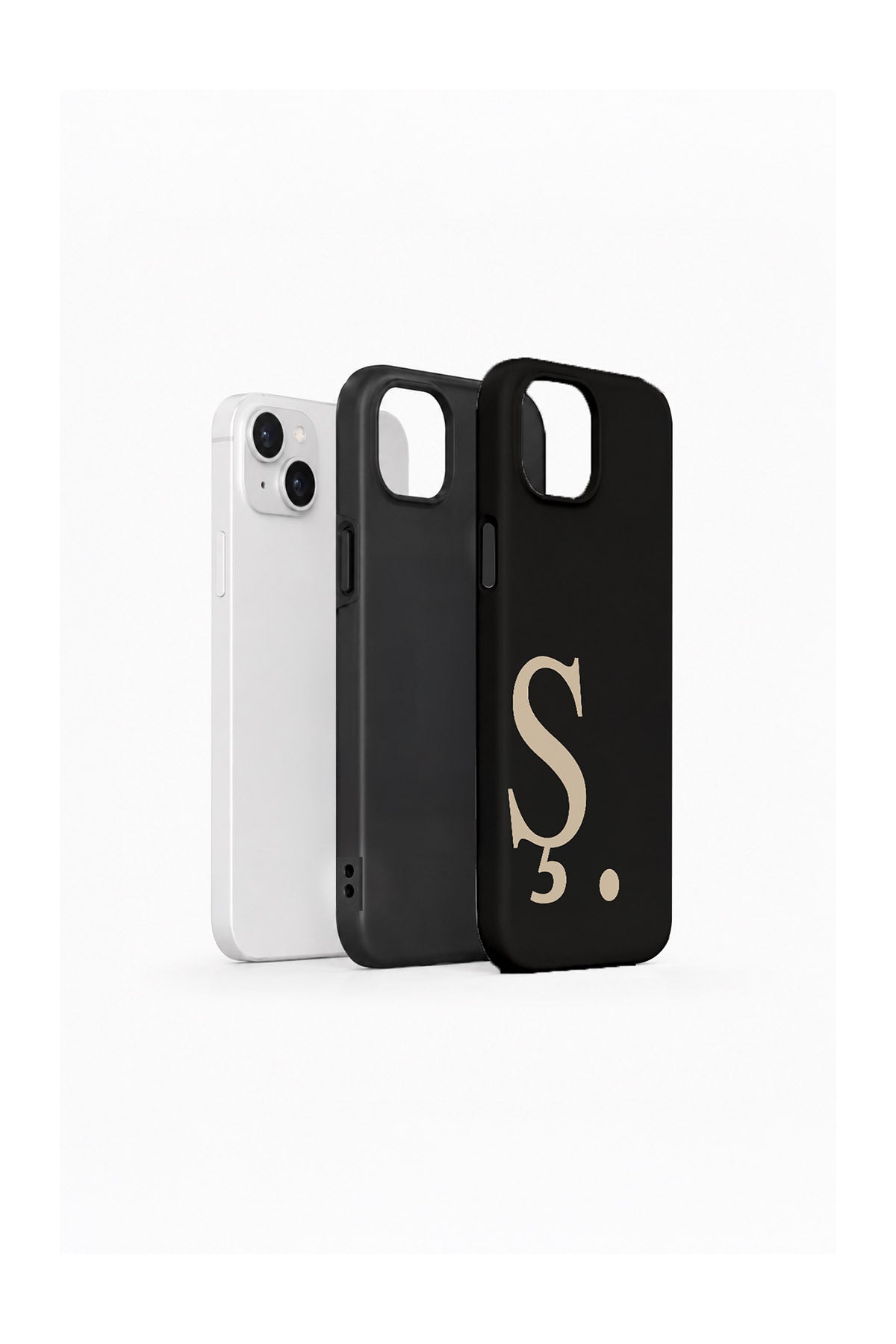 iPhone 15 Plus Vorian Noir Beige Ş - Standart Katmanlı