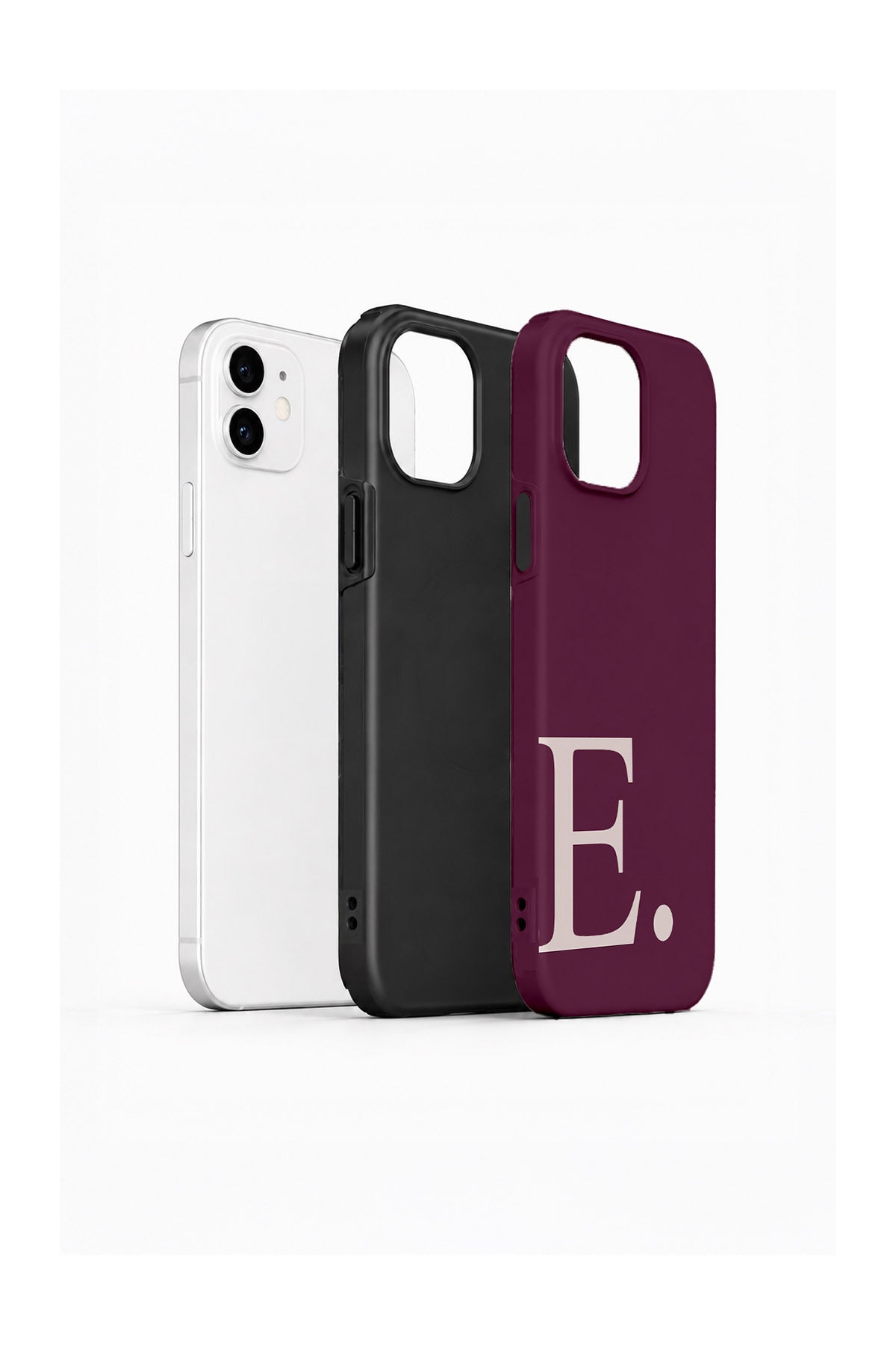 iPhone 12 Vorian Wine Blush E - Standart Katmanlı