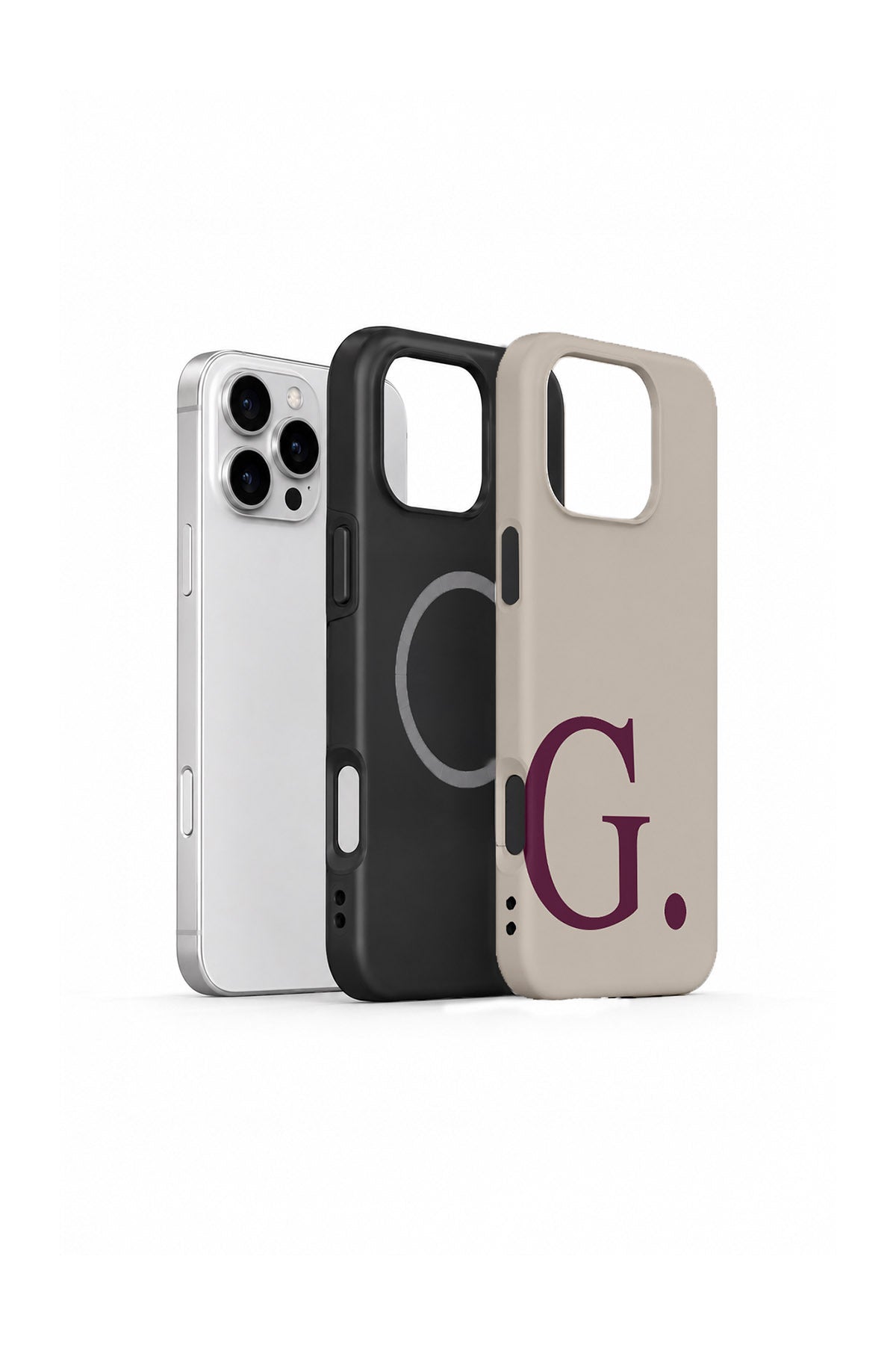 iPhone 16 Pro Max Vorian Greige Wine G - MagSafe Katmanlı