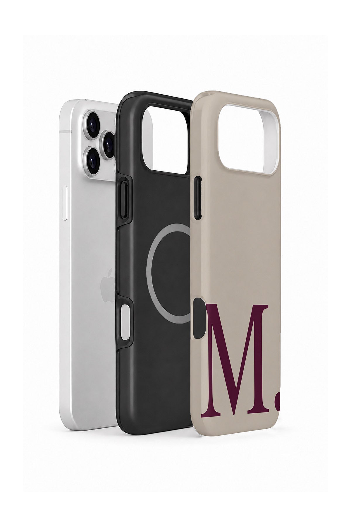 iPhone 18 Pro Vorian Greige Wine M - MagSafe Katmanlı