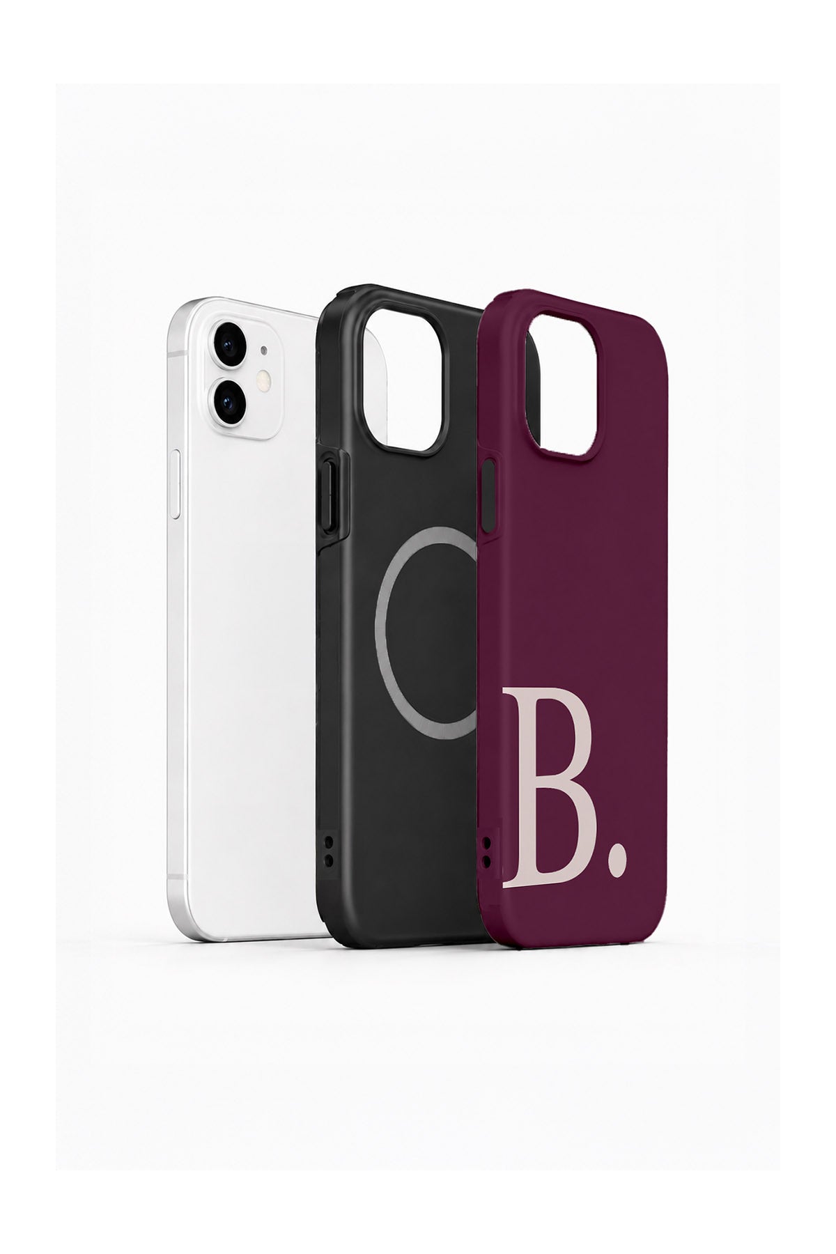 iPhone 12 Vorian Wine Blush B - MagSafe Katmanlı