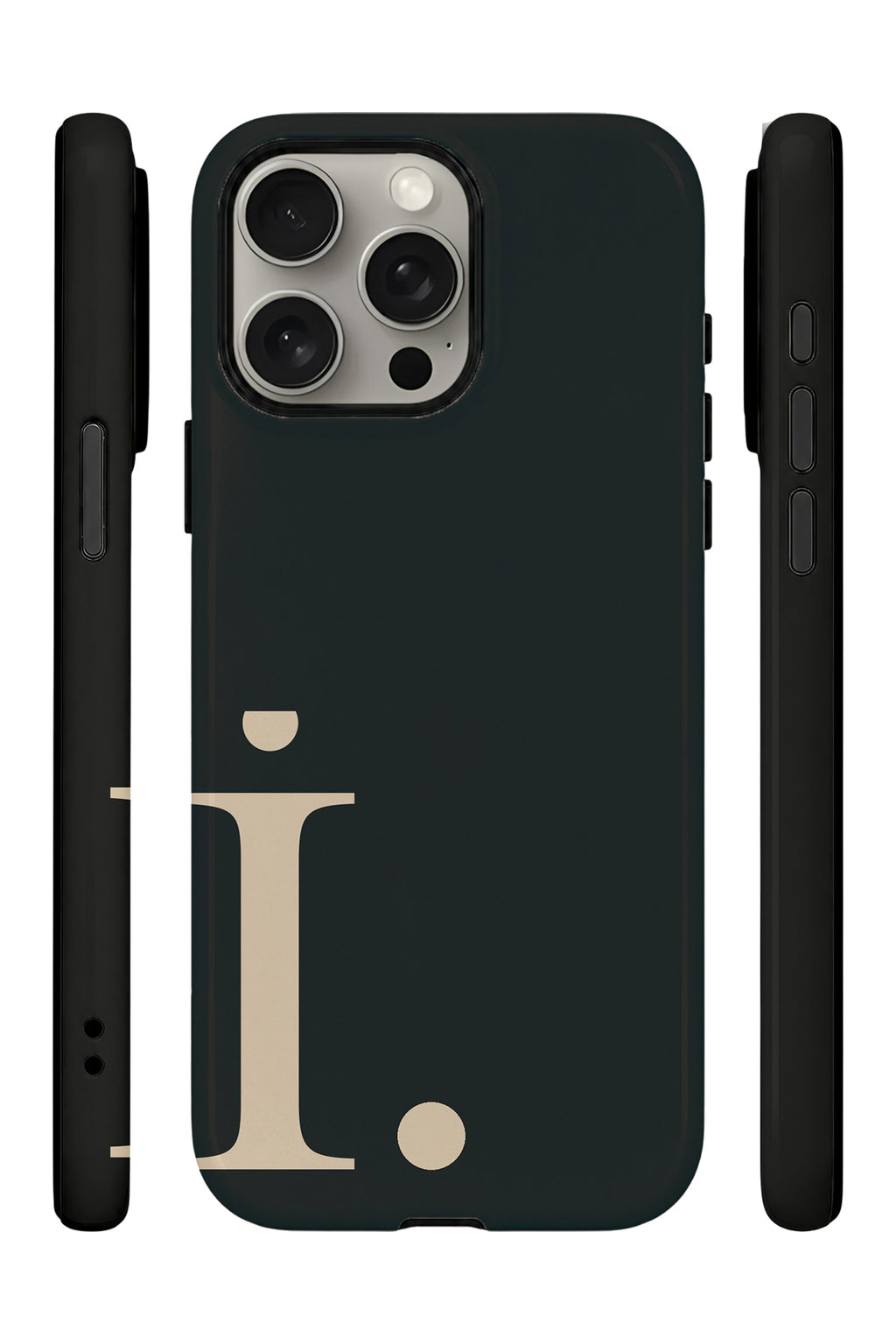 iPhone 15 Pro Vorian Noir Beige İ - Yan
