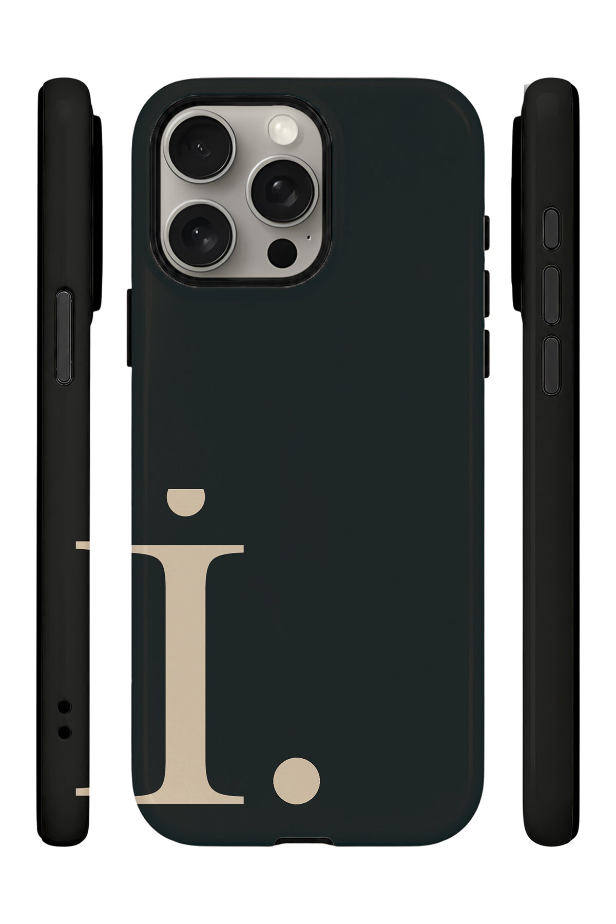 iPhone 15 Pro Vorian Noir Beige İ - Yan