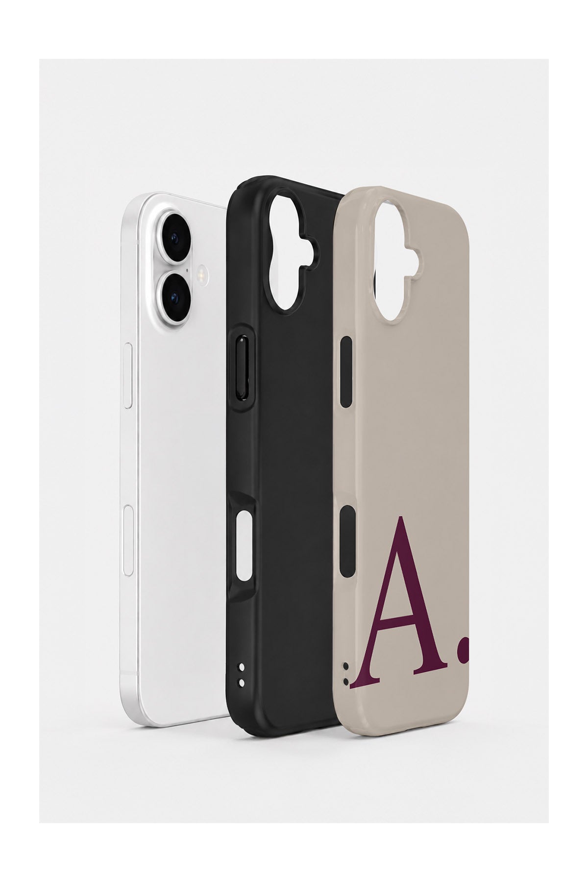 iPhone 16 Plus Vorian Greige Wine A - Standart Katmanlı
