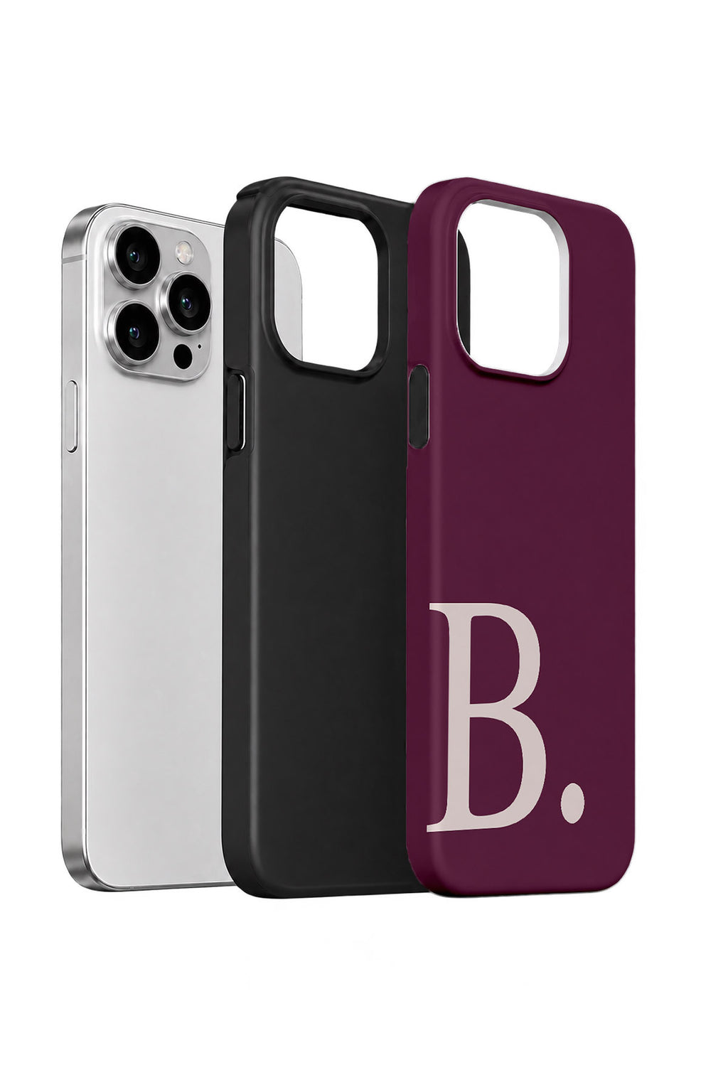 iPhone 14 Pro Vorian Wine Blush B - Standart Katmanlı