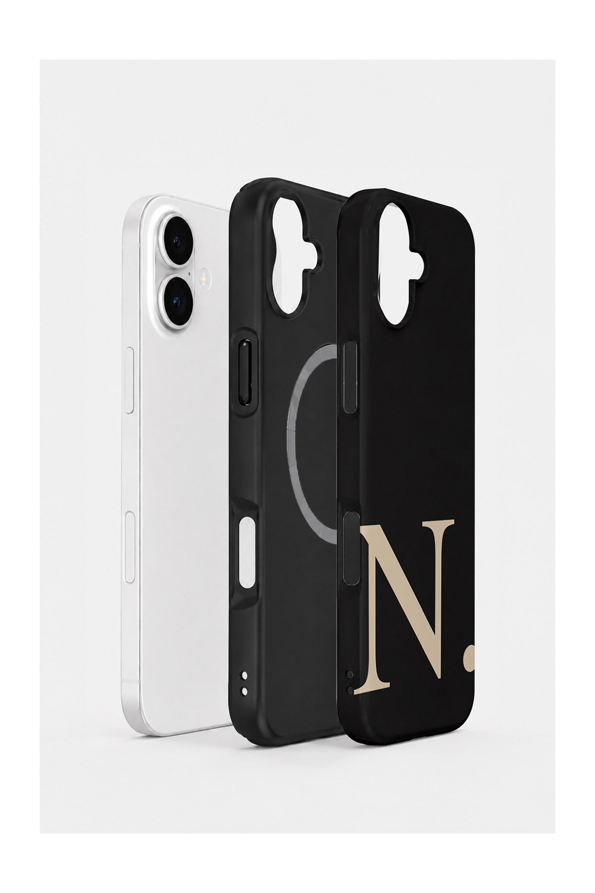 iPhone 16 Vorian Noir Beige N - MagSafe Katmanlı