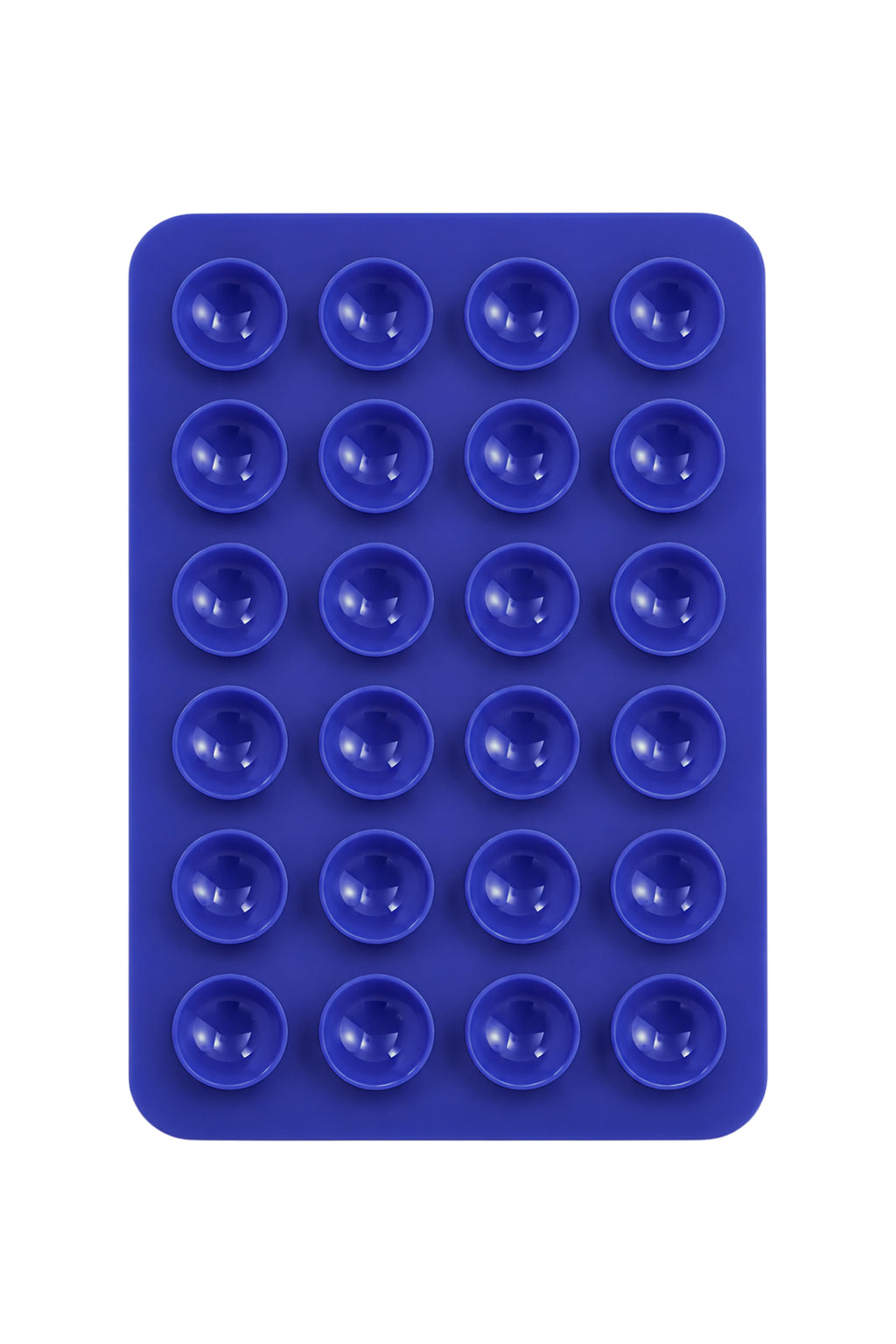 Telefon Arkası Vantuzlu Silikon Tutucu Sticker - Saks Mavisi ürün görseli