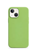 iPhone 15 Soft Touch Lansman Silikon Kılıf Açık Yeşil