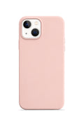 iPhone 14 Plus Soft Touch Lansman Silikon Kılıf Kum Pembe