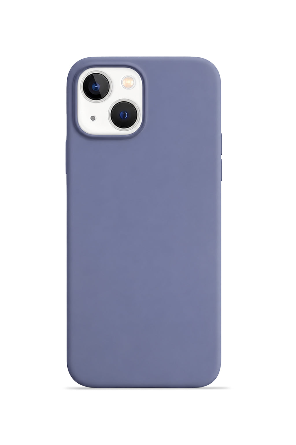 iPhone 14 Plus Soft Touch Lansman Silikon Kılıf Lavanta Grisi