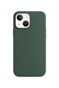 iPhone 15 Soft Touch Lansman Silikon Kılıf Yeşil