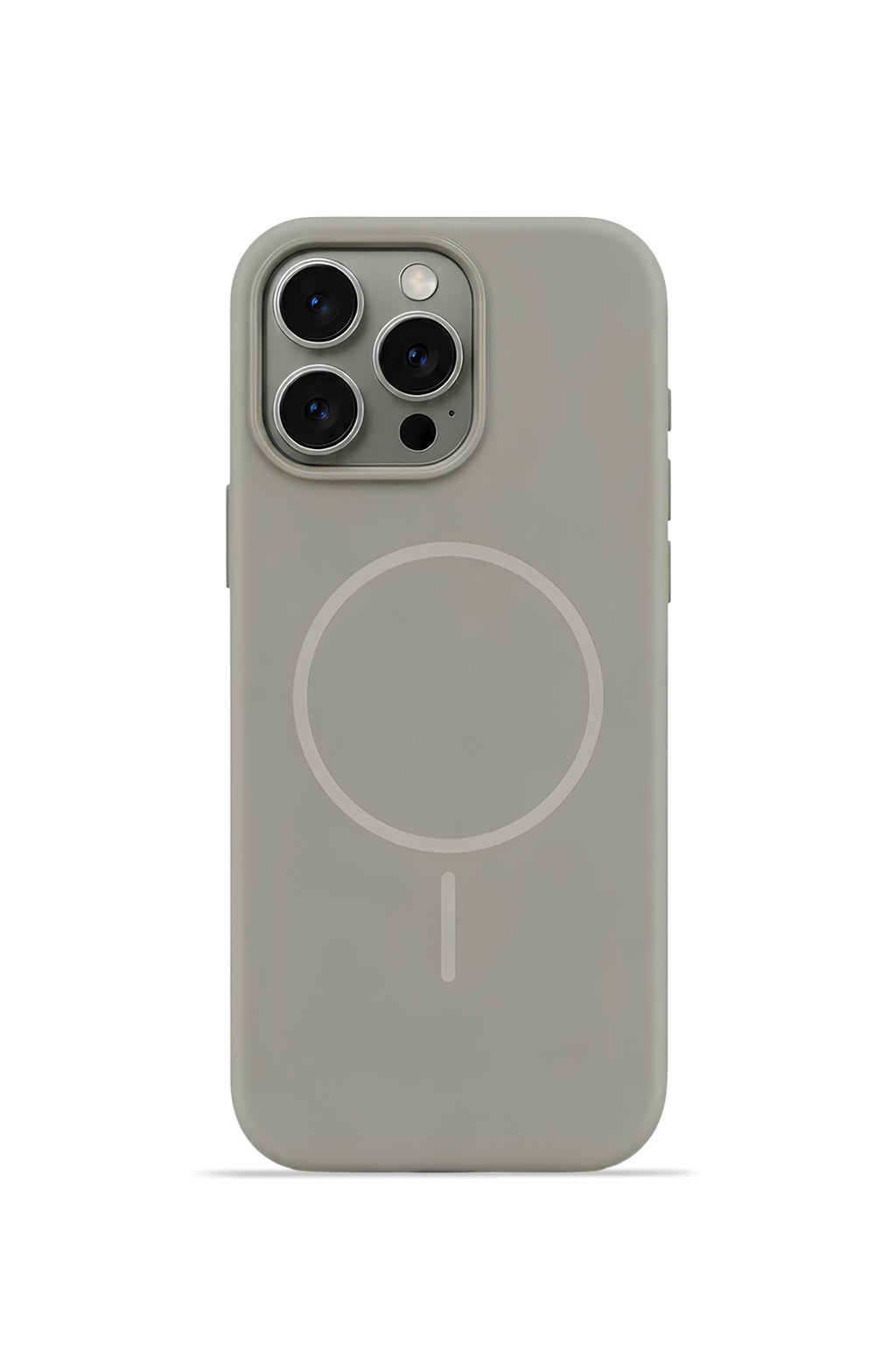 iPhone 16 Pro Mag Core Akıllı MagSafe Animasyonlu Silikon Kılıf Uzay Gri