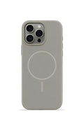 iPhone 16 Pro Mag Core Akıllı MagSafe Animasyonlu Silikon Kılıf Uzay Gri