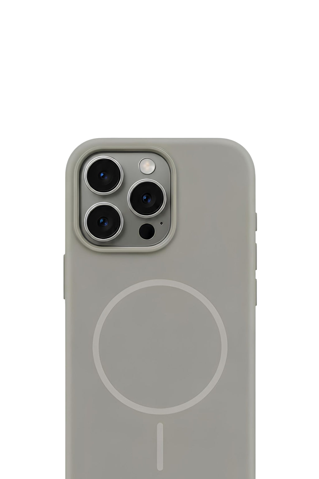 iPhone 16 Pro Mag Core Akıllı MagSafe Animasyonlu Silikon Kılıf Uzay Gri