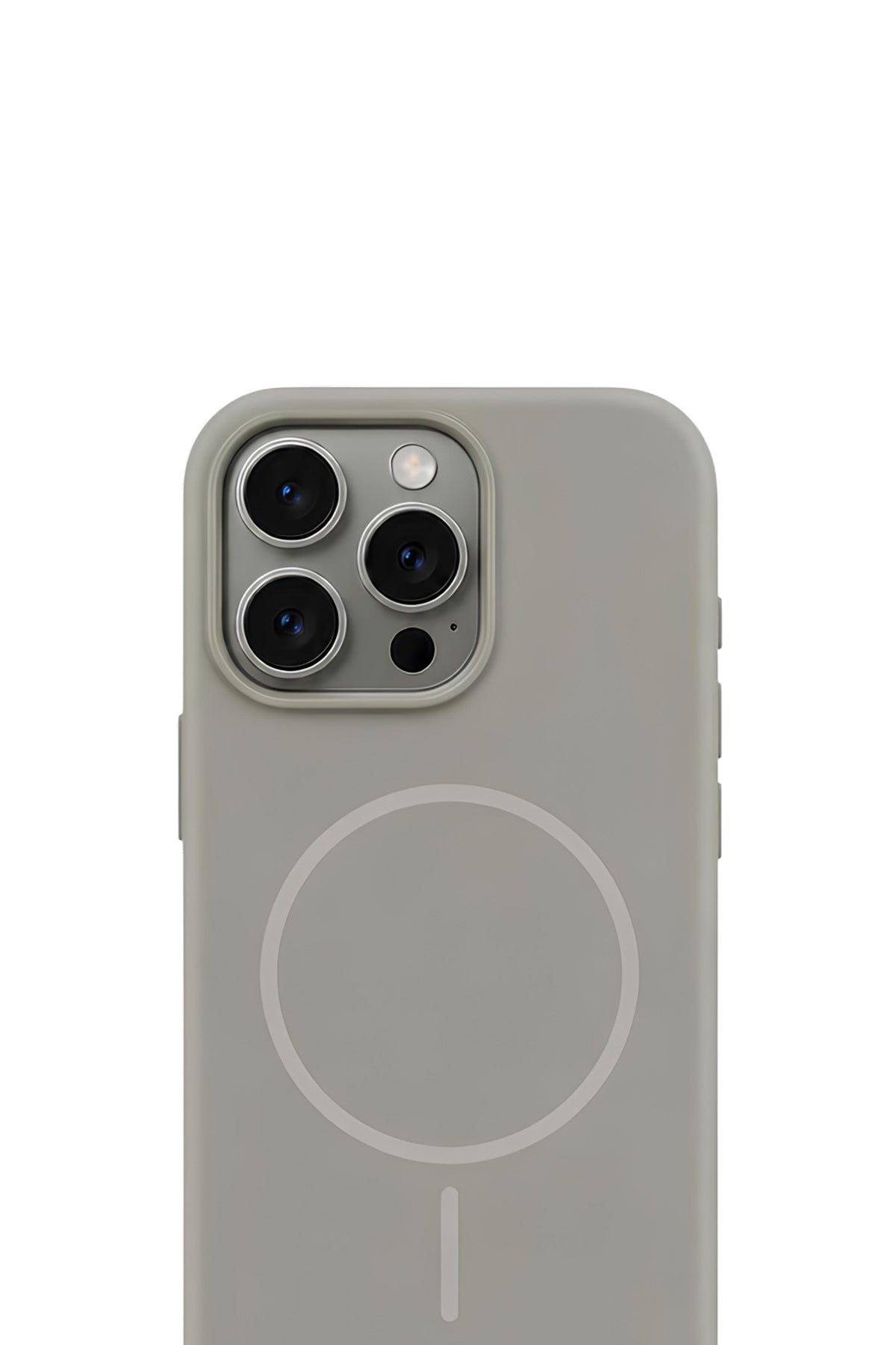 iPhone 16 Pro Mag Core Akıllı MagSafe Animasyonlu Silikon Kılıf Uzay Gri