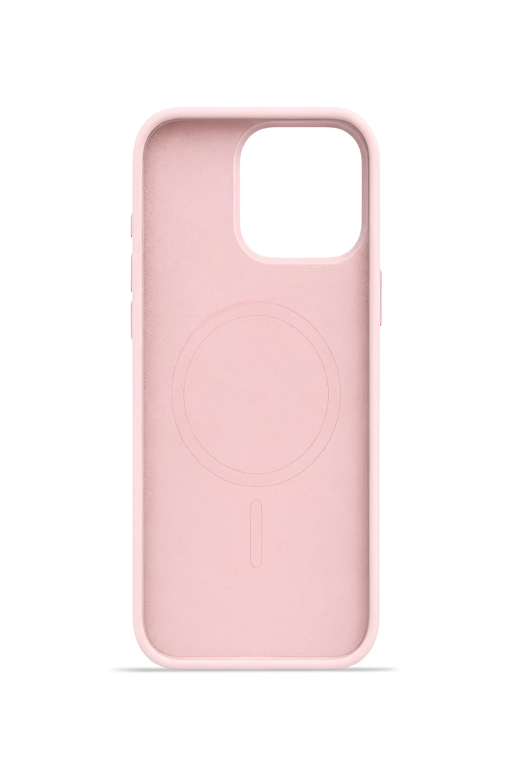iPhone 15 Pro Max Mag Core Akıllı MagSafe Animasyonlu Silikon Kılıf Açık Pembe